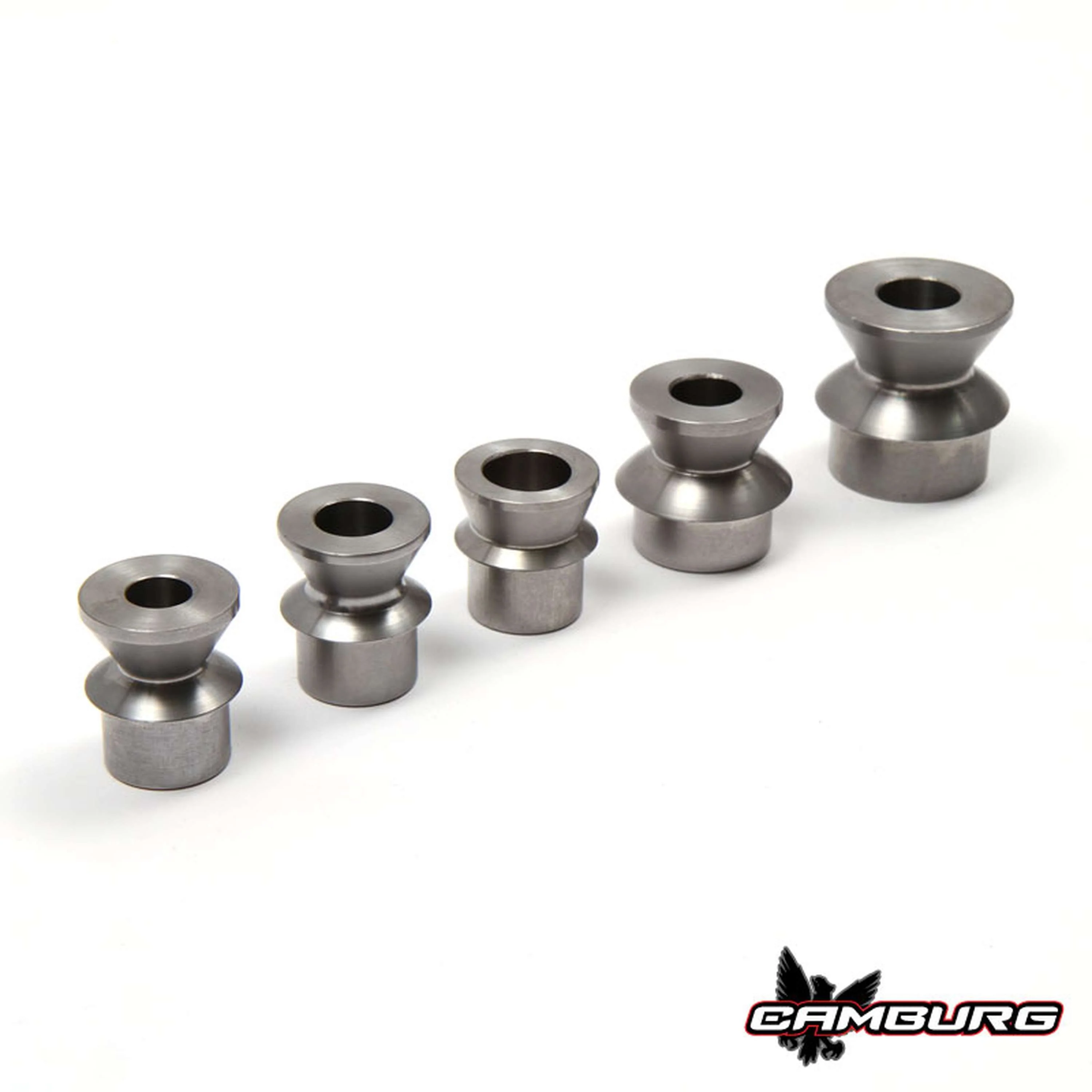 1.00" RHT Heim Kit (FK JM heim, 0.625" ID spacers, 1.75" thread bung, jam nut) - Image 7