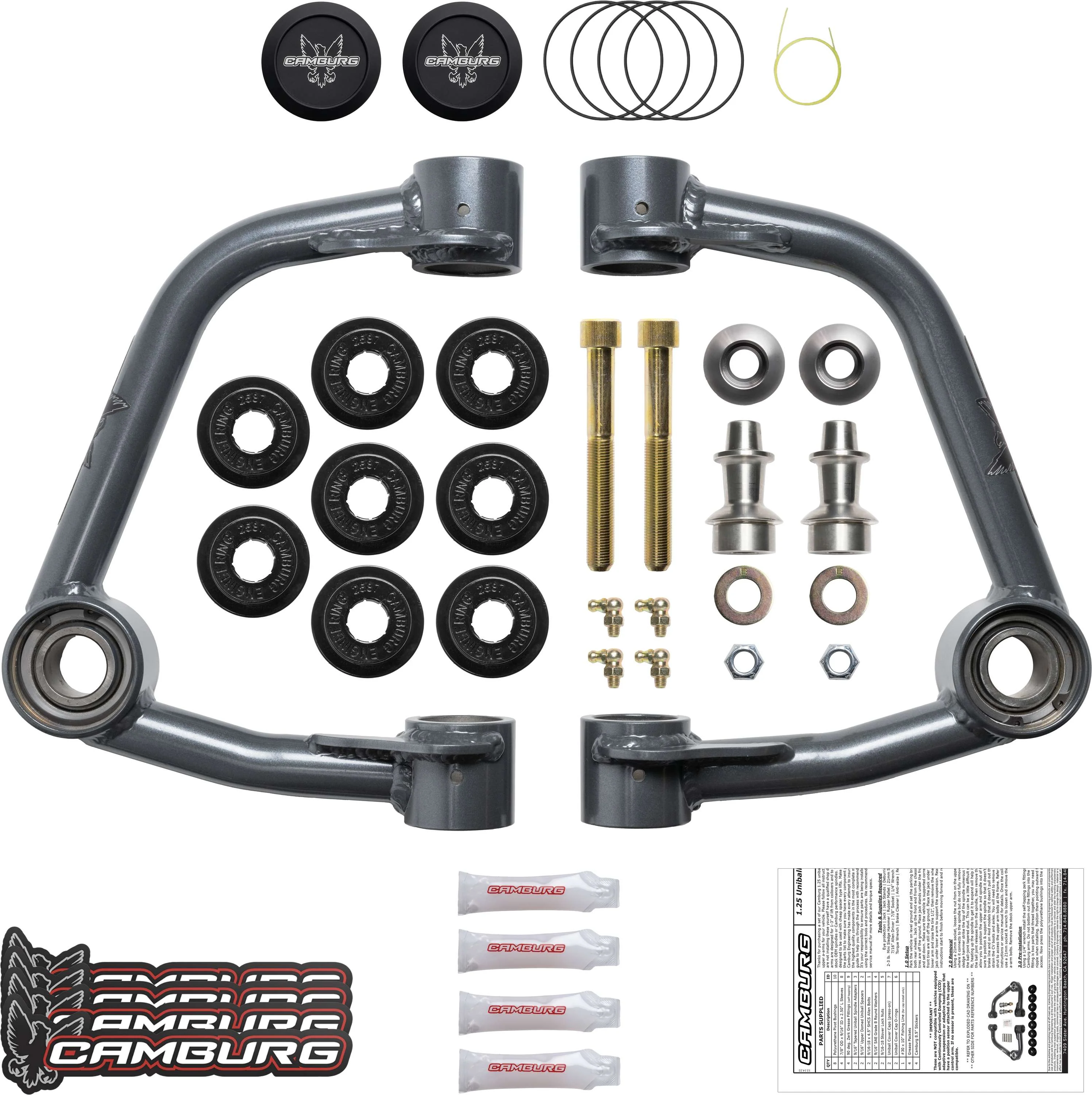1.25" Performance Uniball Upper Arms (w/ covers) - Image 7