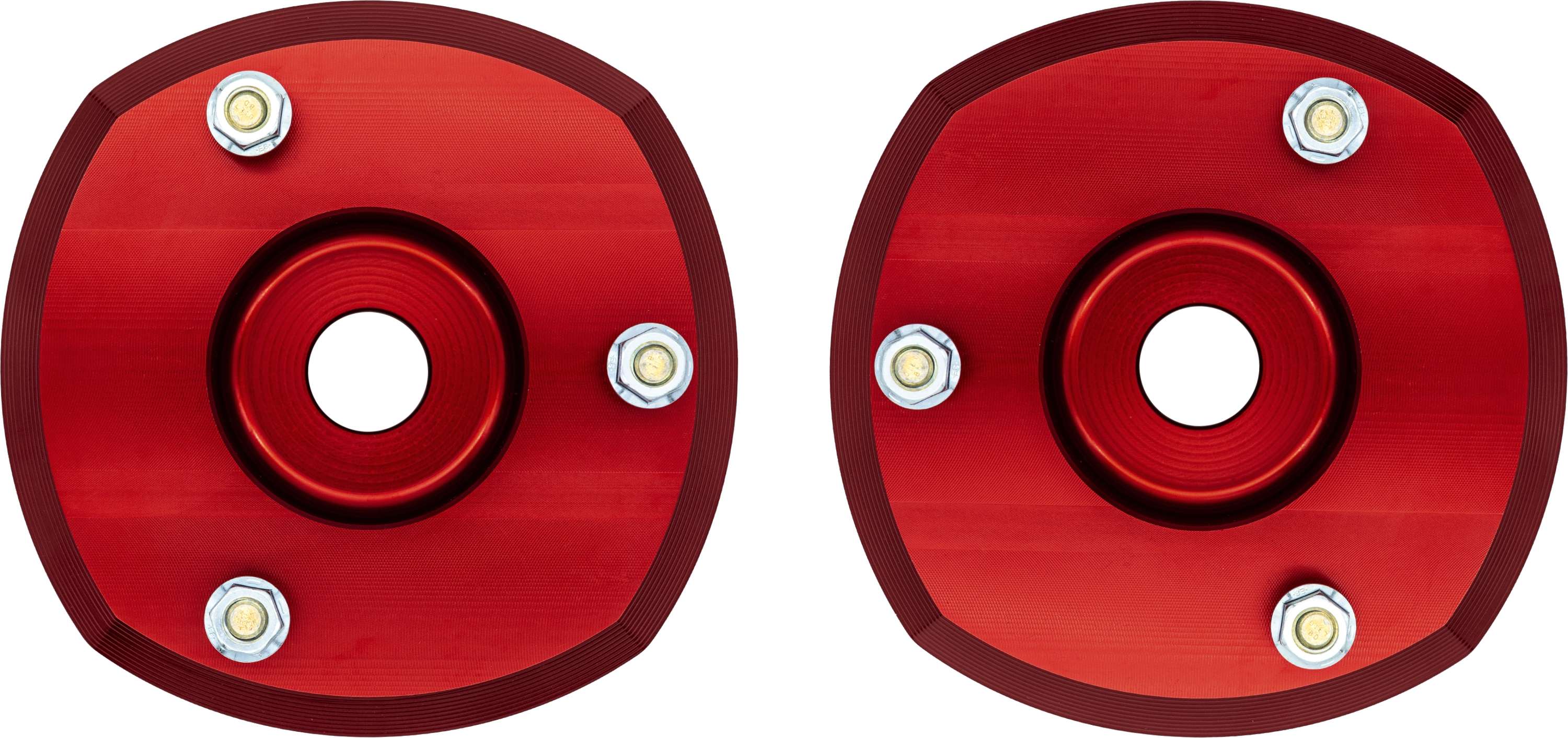 2.00" Front Spring Preload Spacer Kit (Red) - Image 8