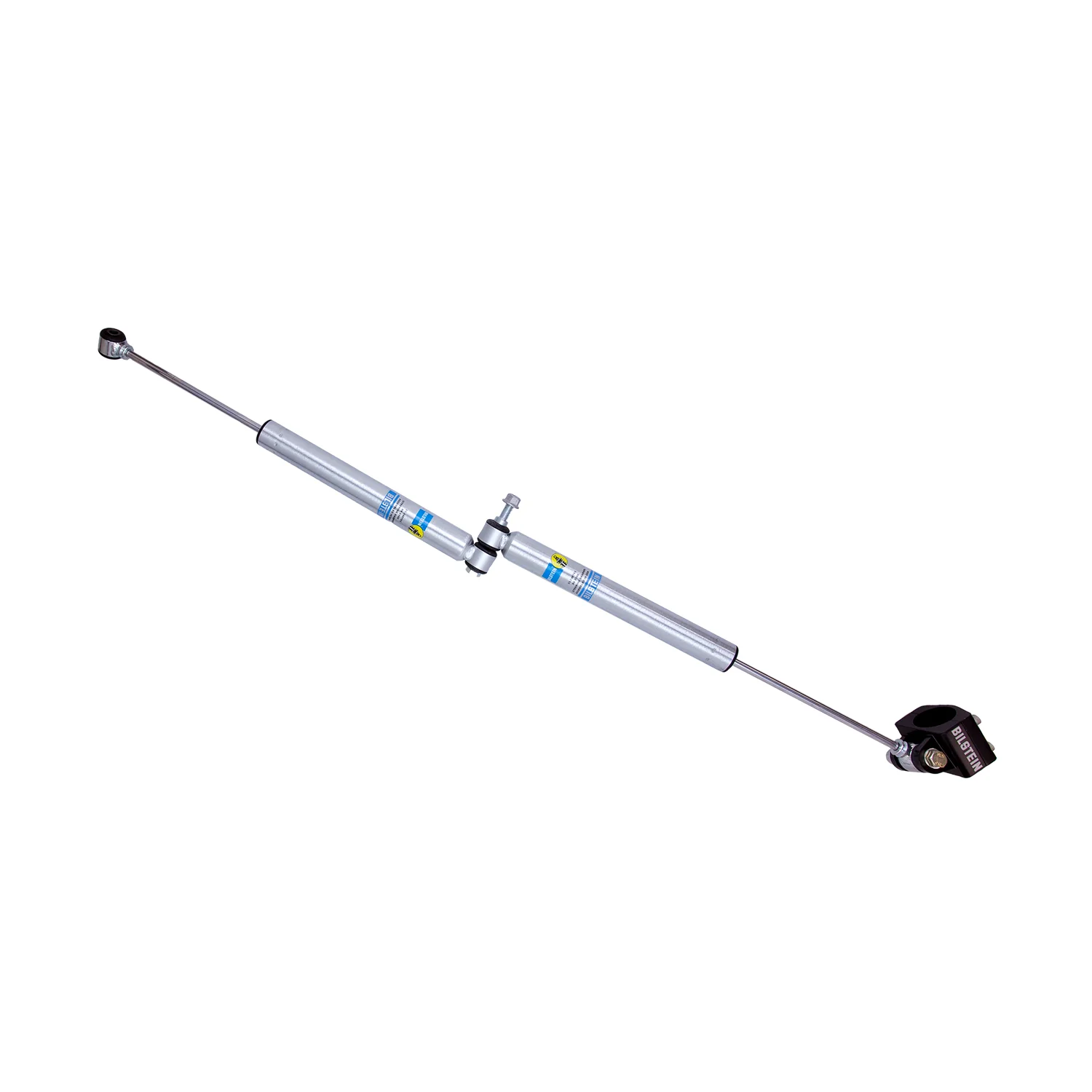 Bilstein 5100 Dual Steering Stabilizer Kit Dual Steering Stabilizer + Mounts for 2014-2023 Ram 2500 4WD - Image 2