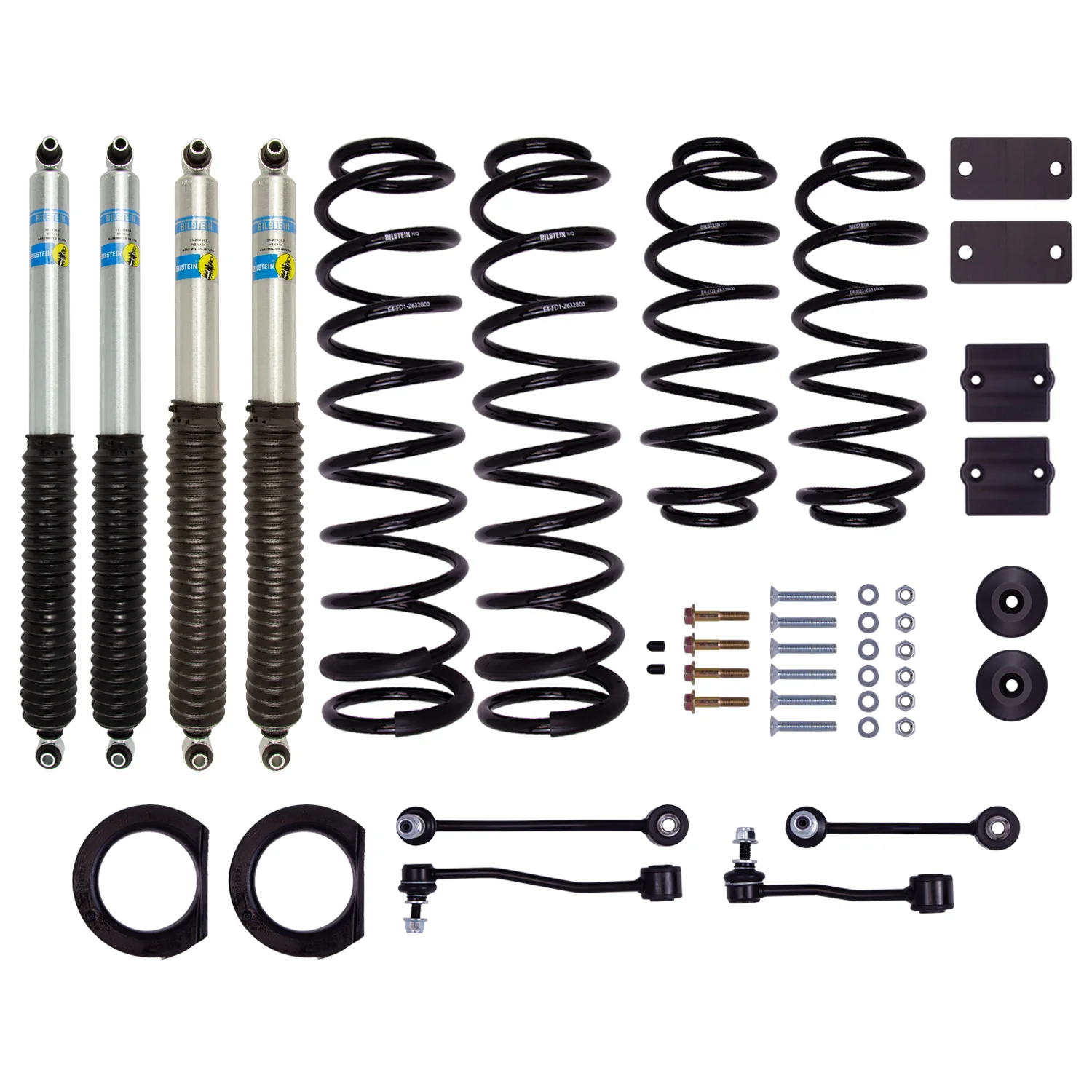 Bilstein 5100 Lift Kit for 2018-2024 Jeep Wrangler JL w/1.5" lift - Image 2