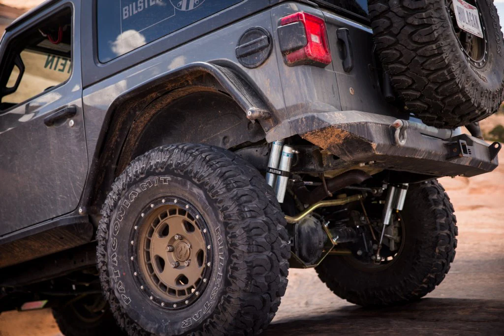 Bilstein 5160 w/ Remote Reservoir Shocks Front Pair for 2007-2018 Jeep Wrangler JK 4WD RWD - Image 6