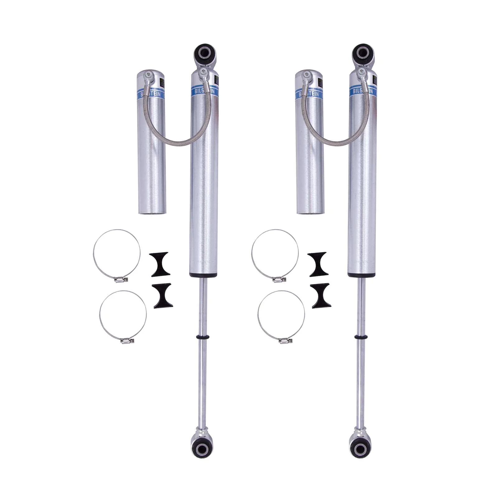 Bilstein 5160 w/ Remote Reservoir Shocks Rear Pair for 2009-2018 Ram 1500 4WD RWD - Image 2