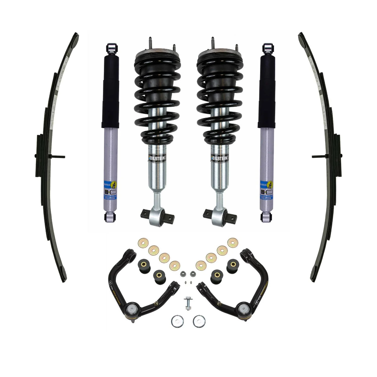6112 Assembled & 5100 Shocks Set for 2019-2024 GMC Sierra 1500