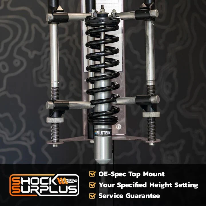 6112 Assembled & 5100 Shocks Set for 2005-2021 Nissan Frontier 4WD - Image 2