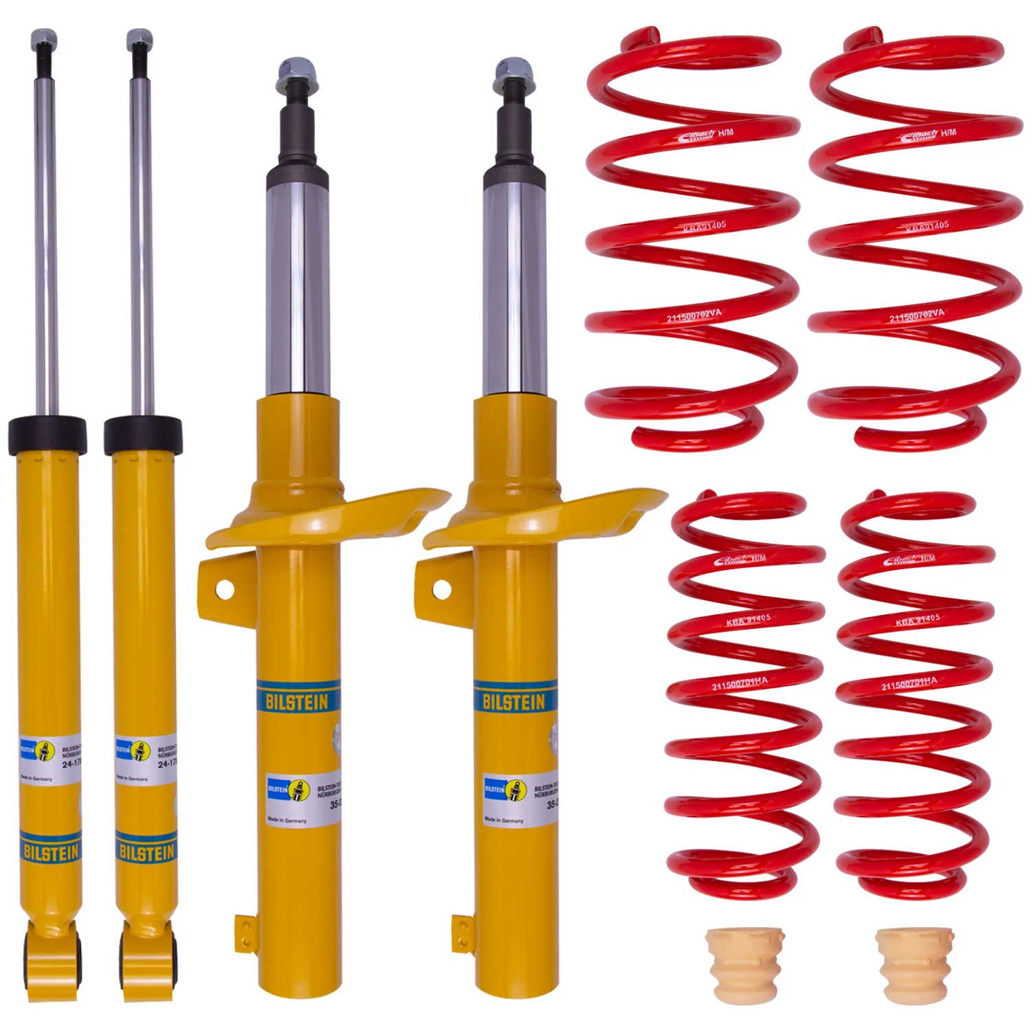 Bilstein B12 SportLine Suspension Kit for 2006-2013 Audi A3 FWD 45-50mm - Image 2