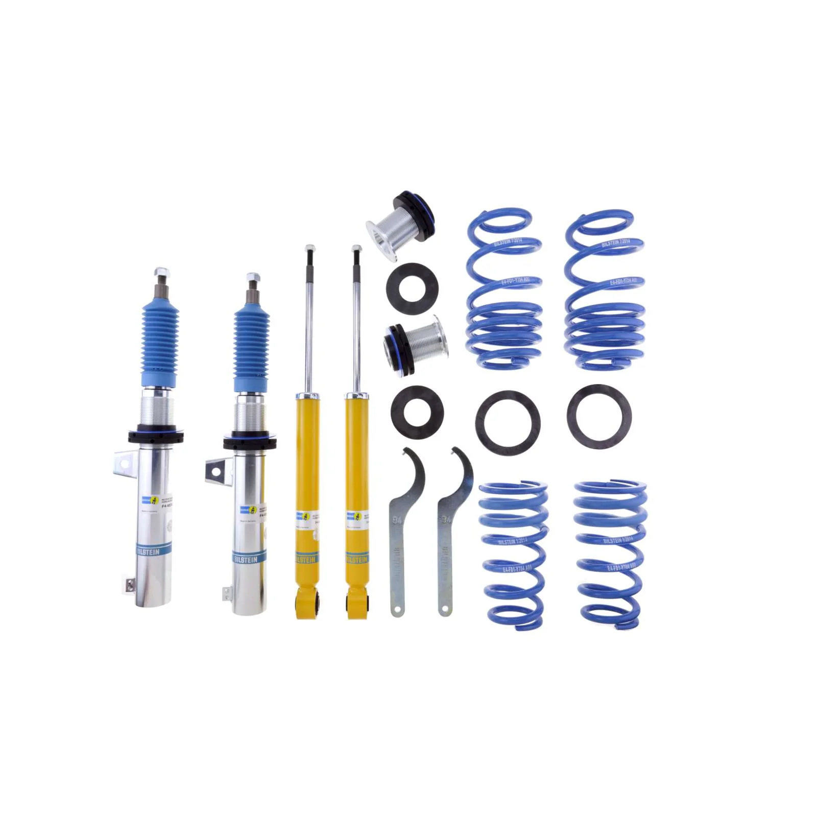 Bilstein B14 PSS Suspension Kit for 2009-2017 Volkswagen CC AWD FWD 30-50mm