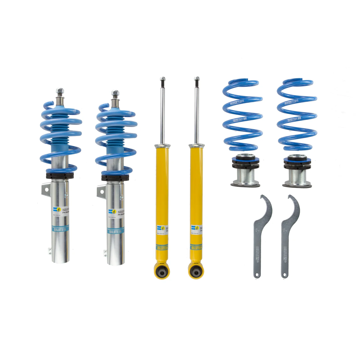 Bilstein B14 PSS Suspension Kit for 2015-2021 Volkswagen GTI FWD 15-35mm