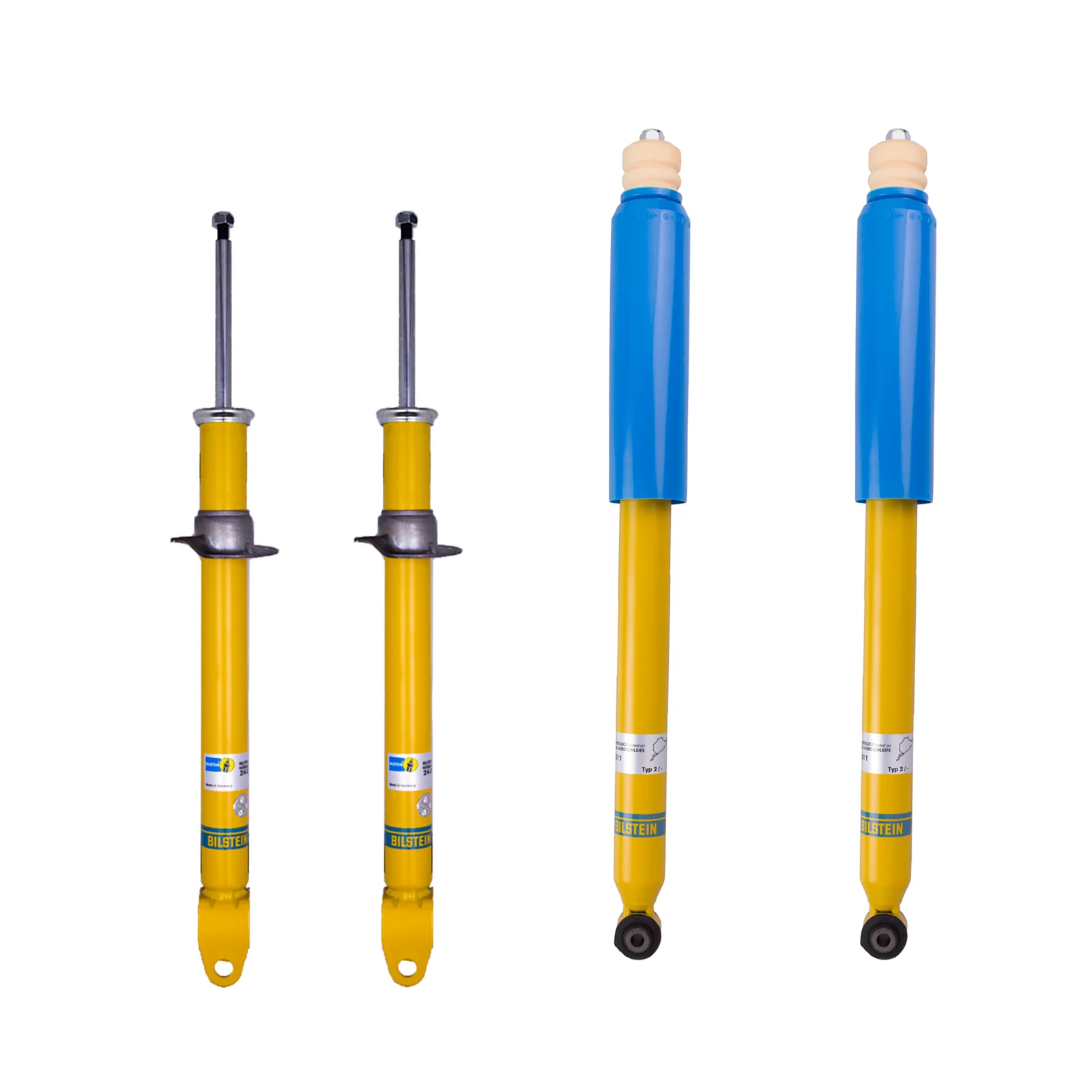 Bilstein B6 Performance Shocks Set for 2015-2020 Mercedes-Benz C300 RWD