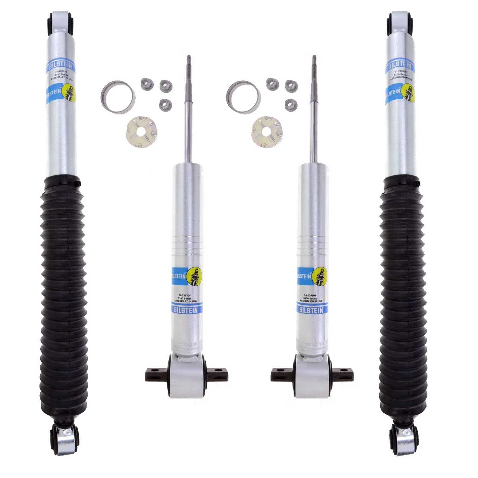 Bilstein 5100 Shocks Set for 2007-2013 Chevrolet Silverado 1500 4WD RWD