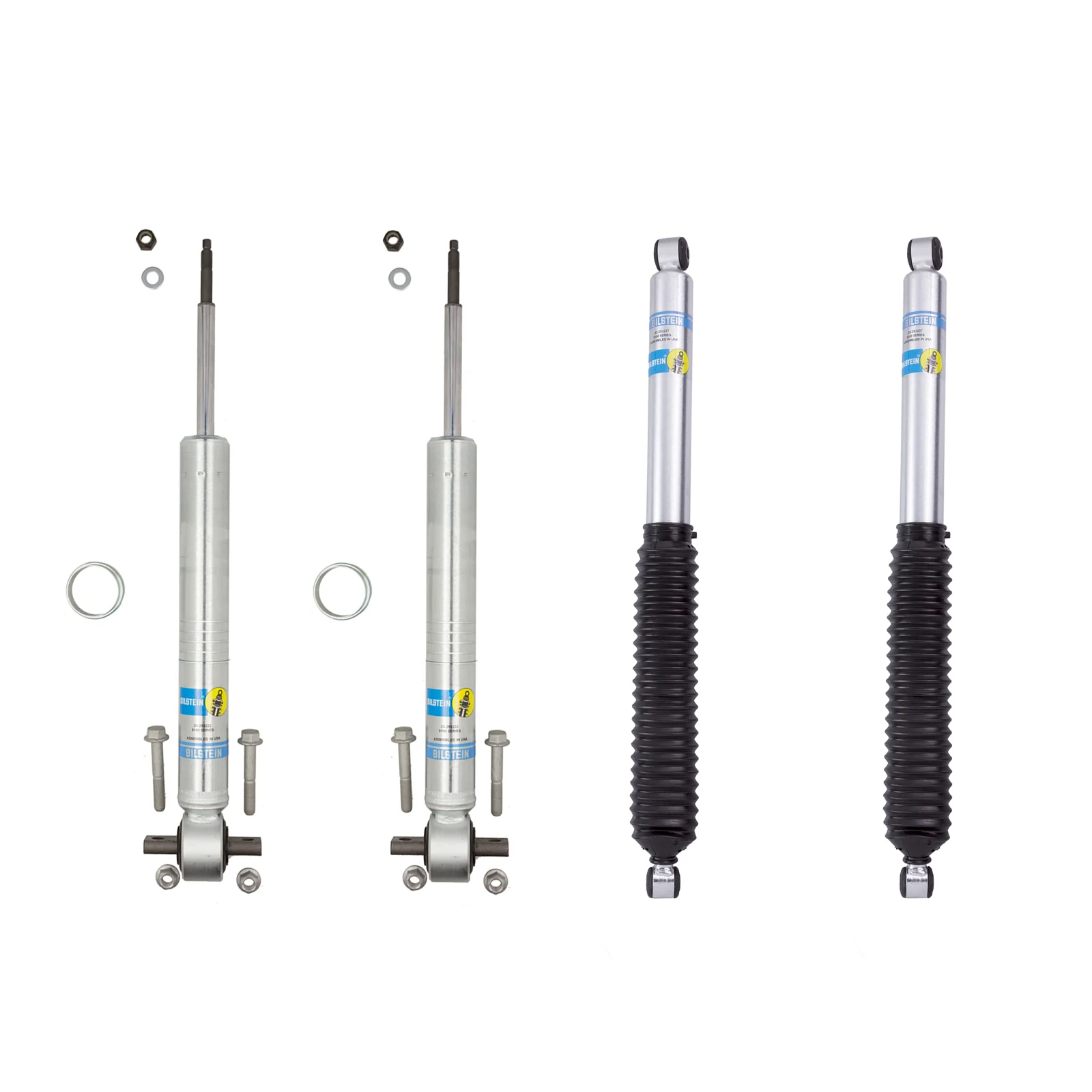 Bilstein 5100 Shocks Set for 2015-2020 Ford F150 RWD w/0.5-2.5" lift