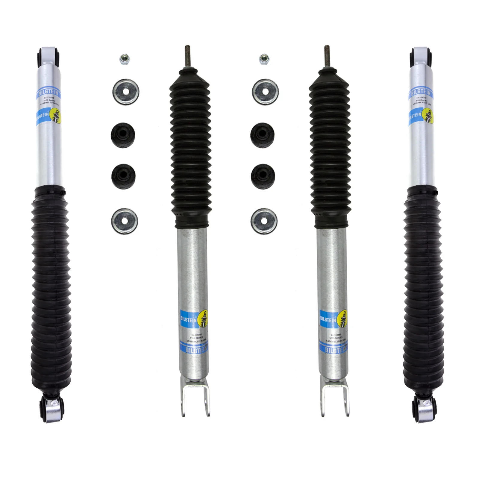 Bilstein 5100 Shocks Set for 2007 GMC Sierra 1500 Classic 4WD w/3-4" lift