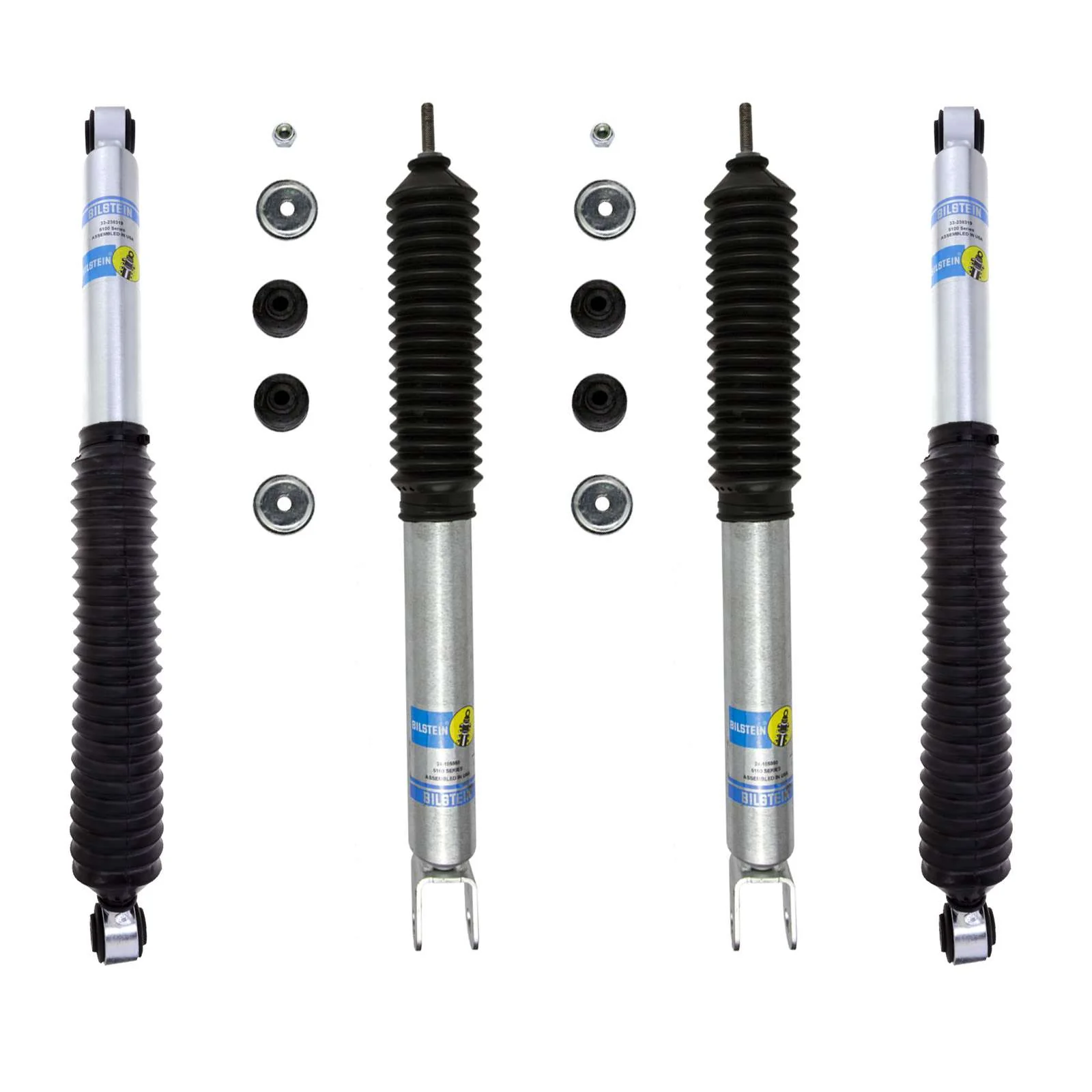 Bilstein 5100 Shocks Set for 2000-2006 Chevrolet Avalanche 1500 4WD - Image 2