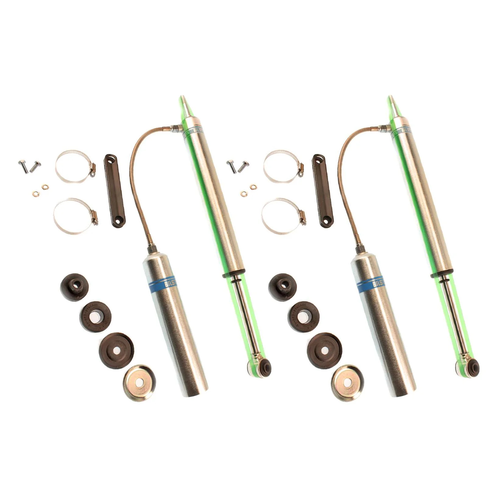 Bilstein 5160 w/ Remote Reservoir Shocks Front Pair for 2011-2012 Ram 3500 4WD w/0-3" lift - Image 2