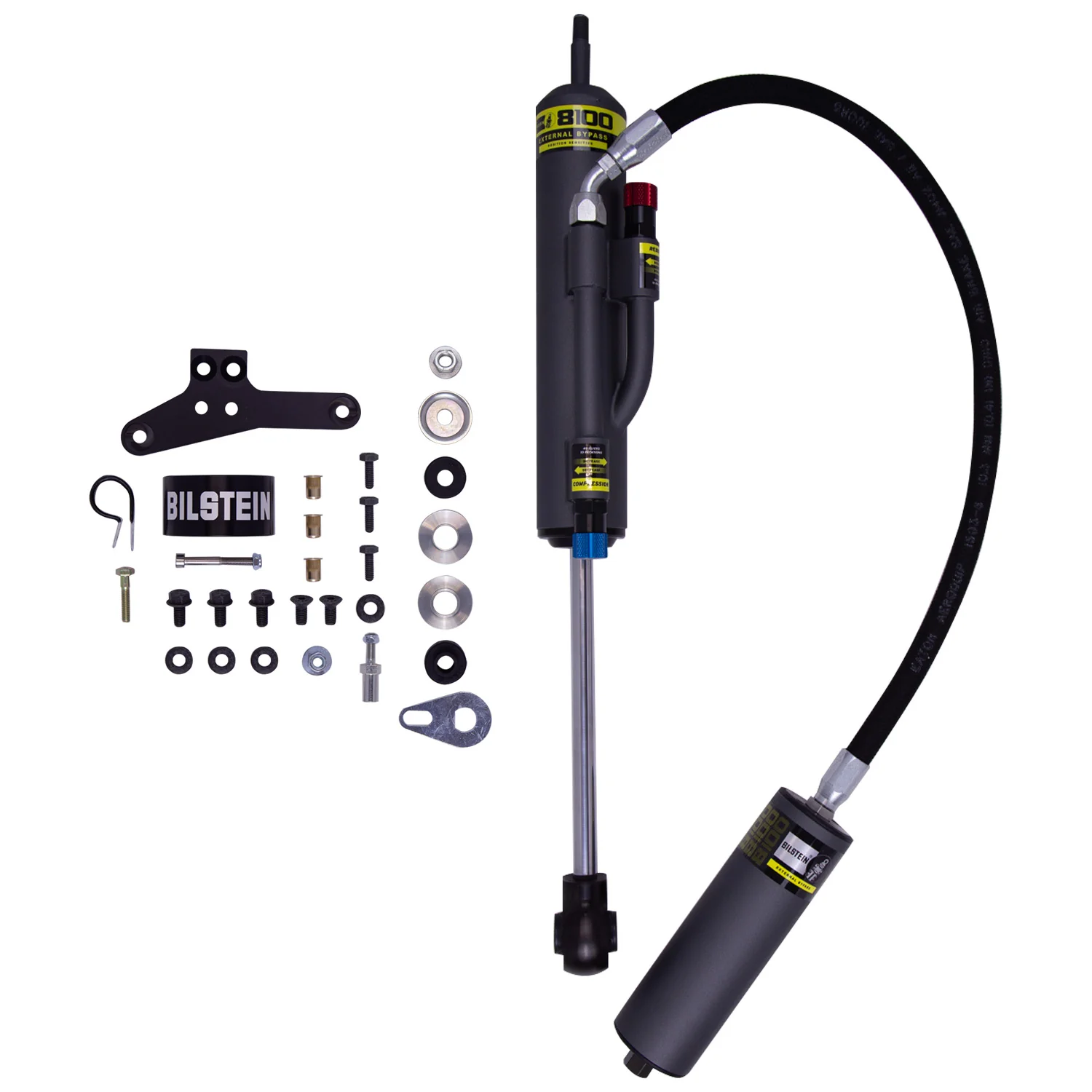 Bilstein B8 8100 Bypass Reservoir Shocks for 2010-2023 Lexus GX460 4WD w/0.5-1.5" lift Rear Left - Image 2