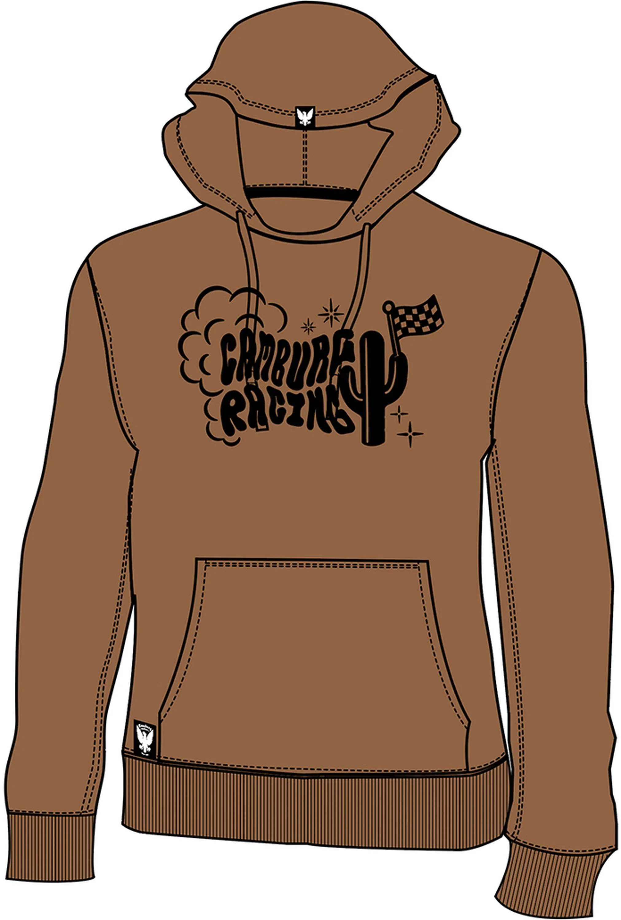 Camburg Desert Dust Hoodie Size Medium - Saddle Brown - Image 2