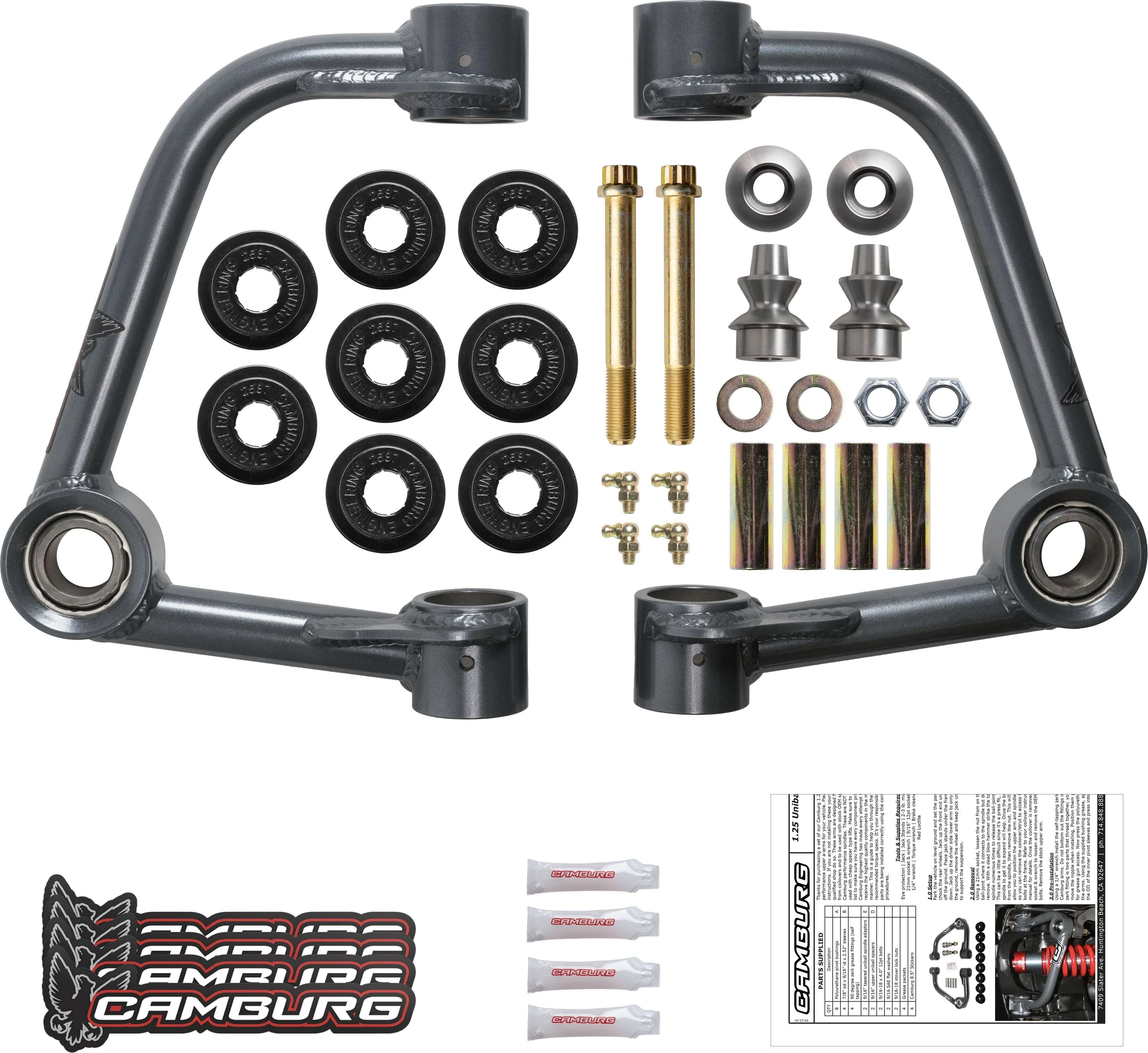 Camburg Ford F-150 2wd/4wd '04-08 1.25" Performance Uniball Upper Arms - Image 12