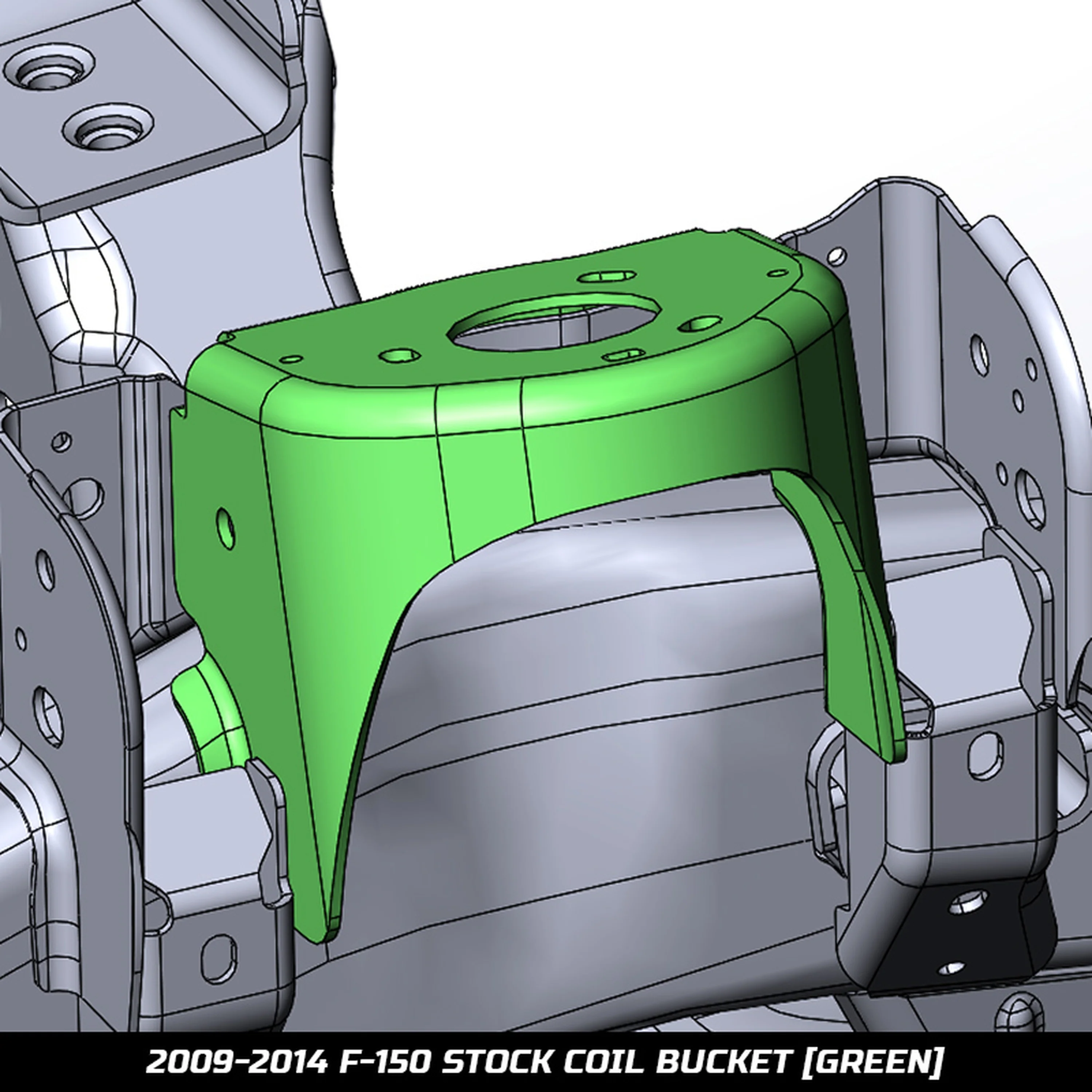Camburg Ford F-150 4wd '09-14 Raptor Conversion Coil Bucket Kit - Image 3