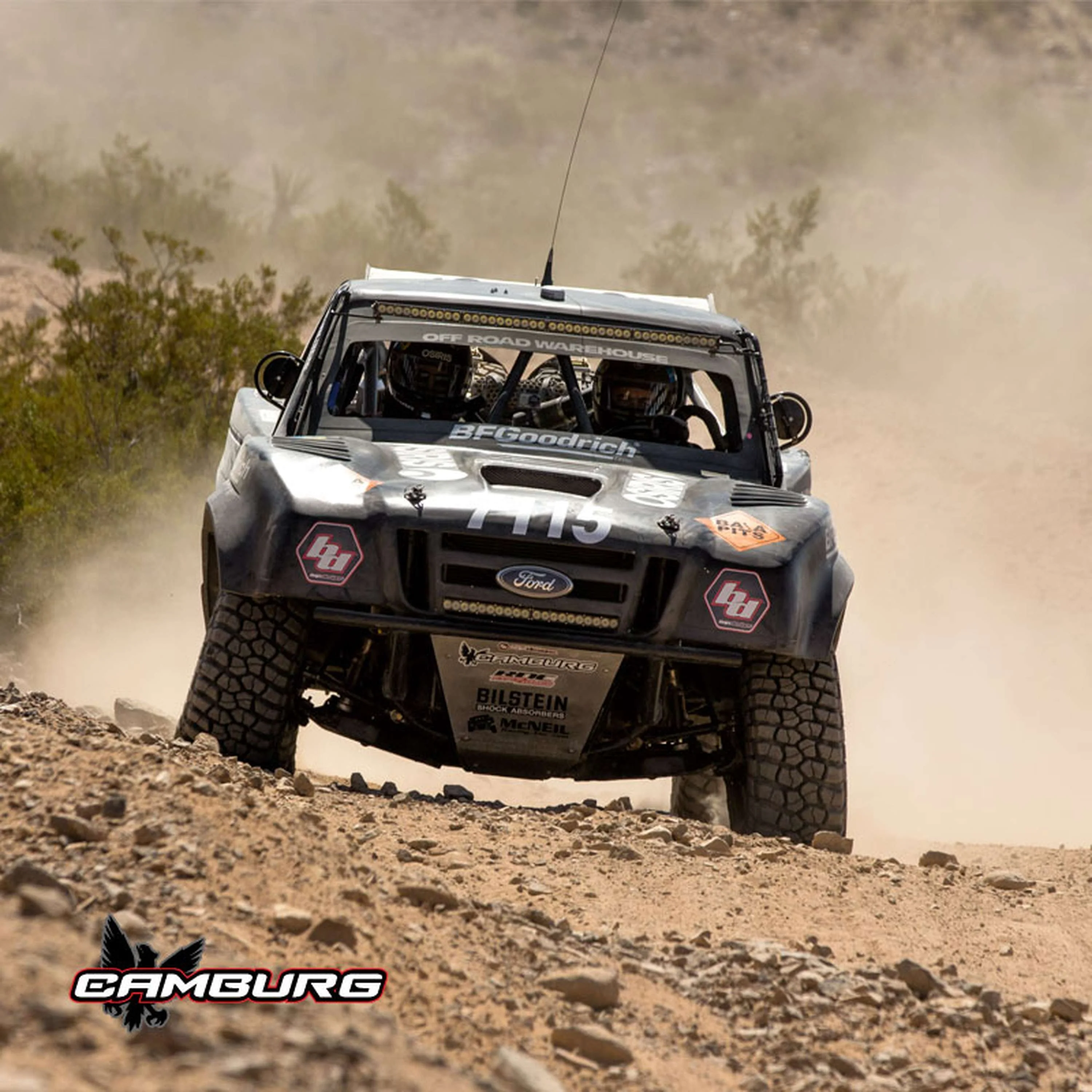 Camburg Ford Ranger XLT 2wd 98-12 FOX Performance 5.5 Kit - 1998-2000 - Image 2