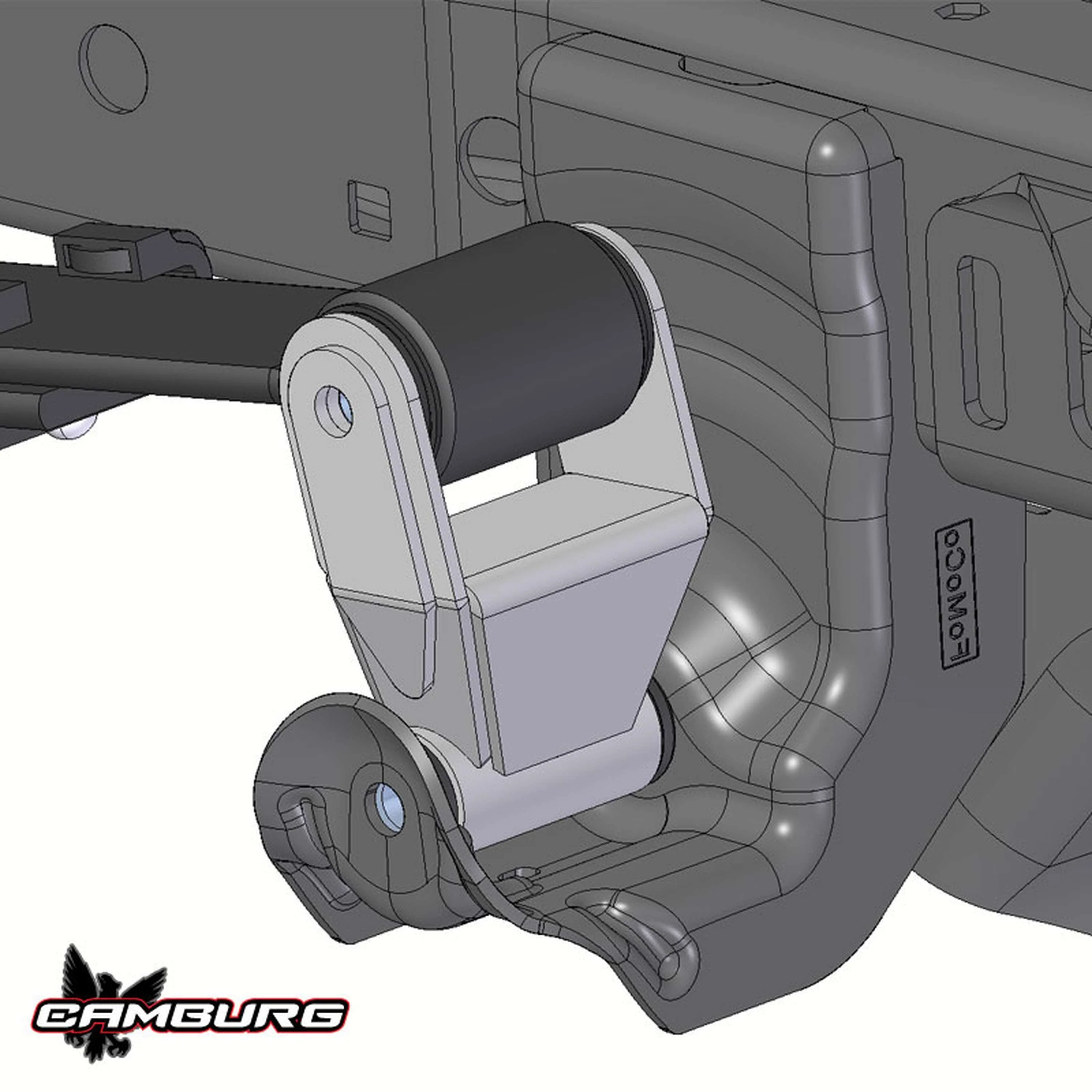 Camburg Ford Raptor '17-20 | F-150 '15-23 TIG 4130 Shackles (1.50" extended) - Image 7