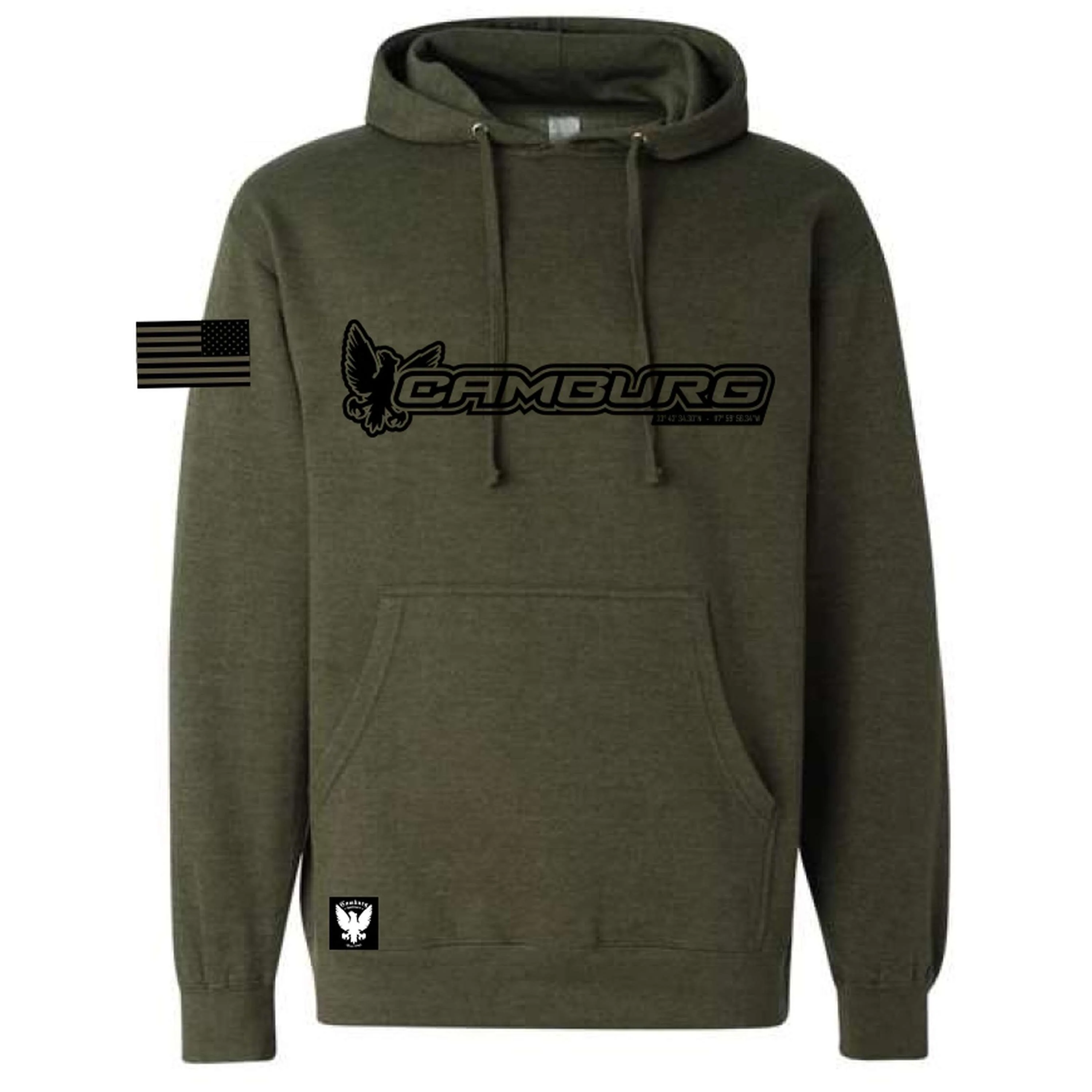 Camburg Mil-Ops Hoodie Size X-Large - OD Green