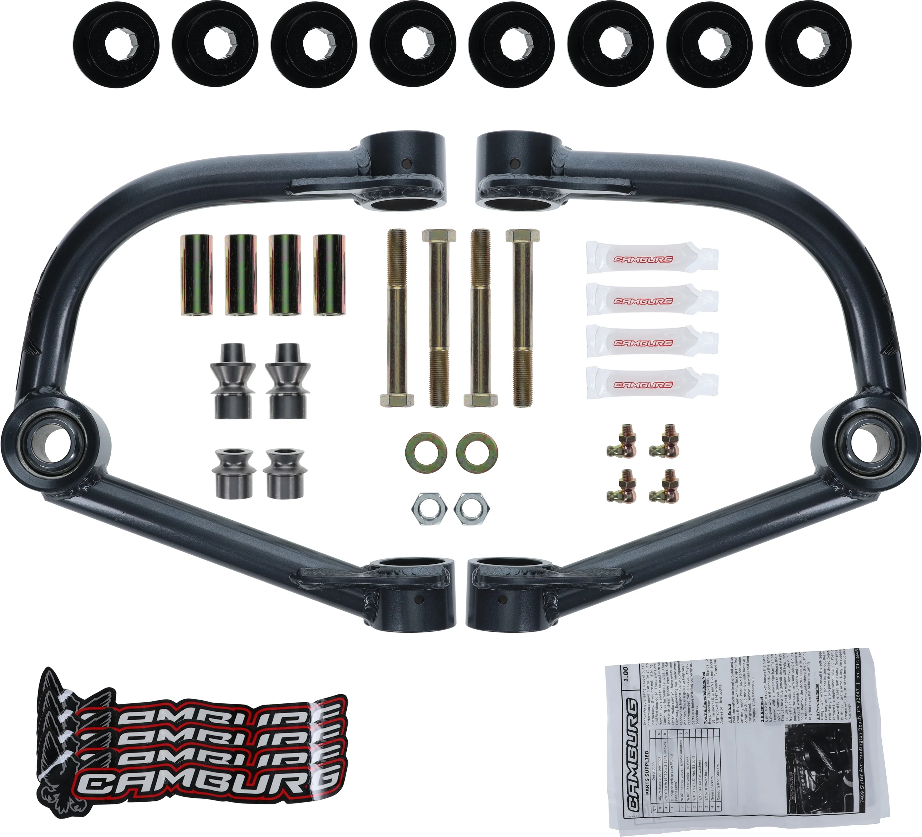 Camburg Nissan Titan 2wd/4wd 04-15 1.00" Performance Uniball Upper Control Arms - Image 5
