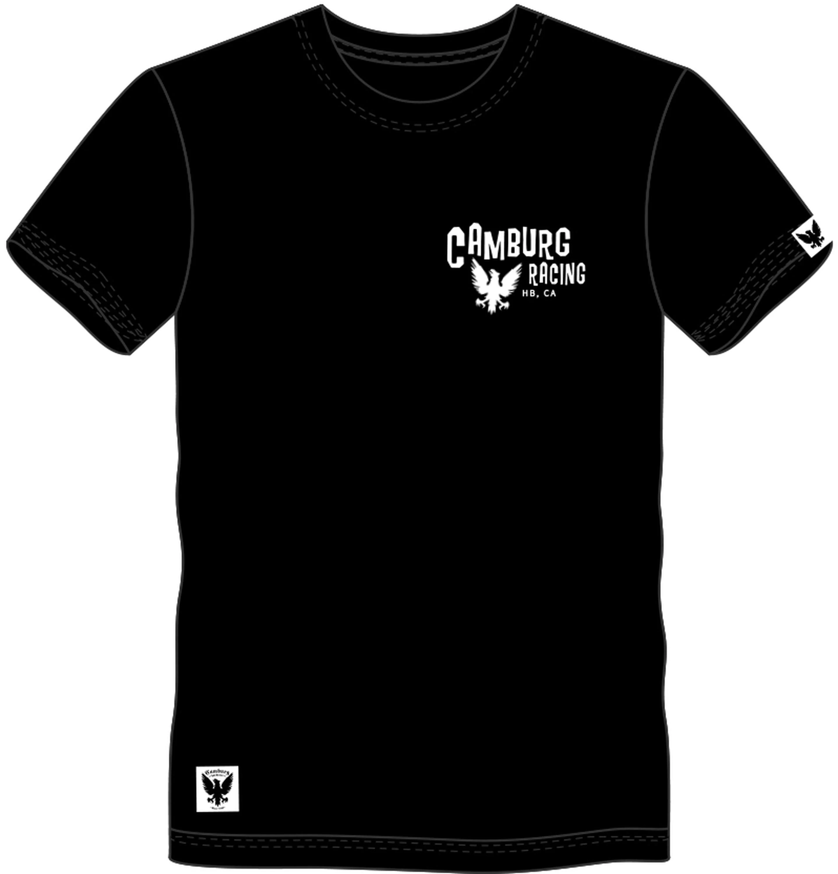 Camburg Race Fink Size Small T-shirt - Black - Image 2