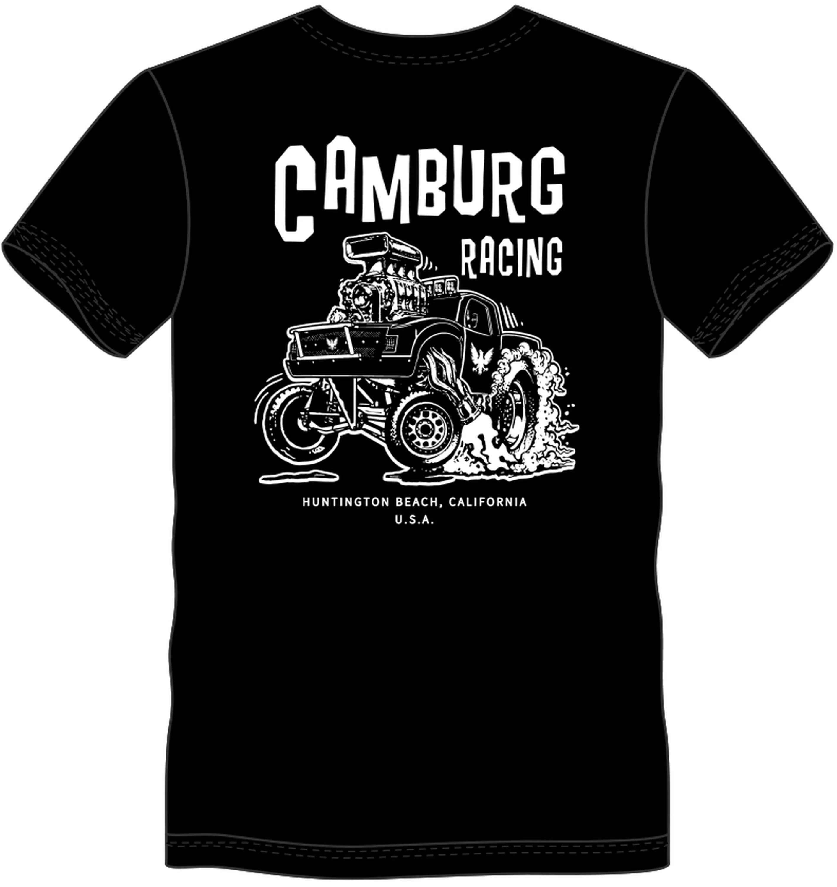 Camburg Race Fink Size Small T-shirt - Black - Image 3