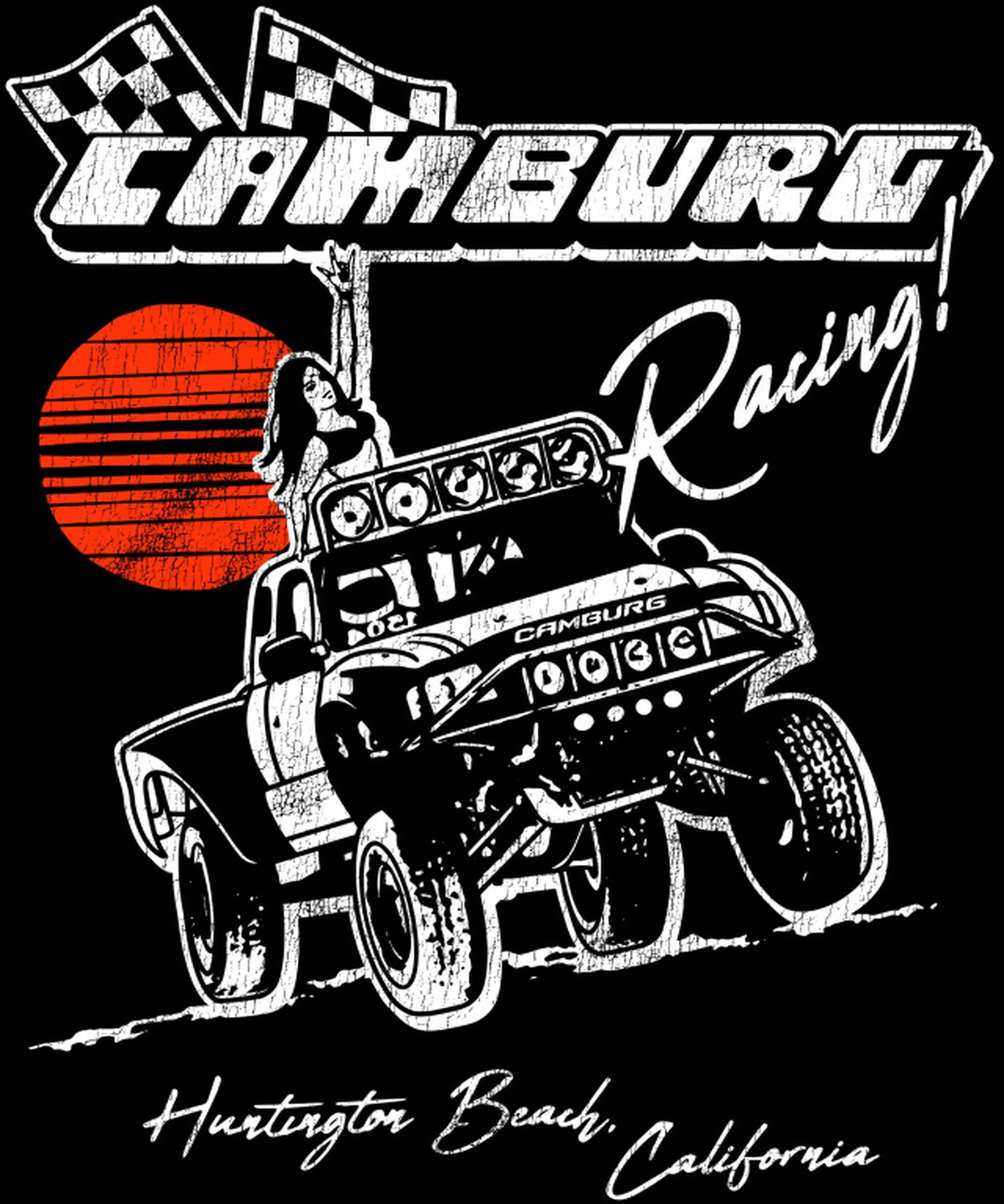 Camburg Ranger Size 3X-Large T-shirt - Black - Image 5
