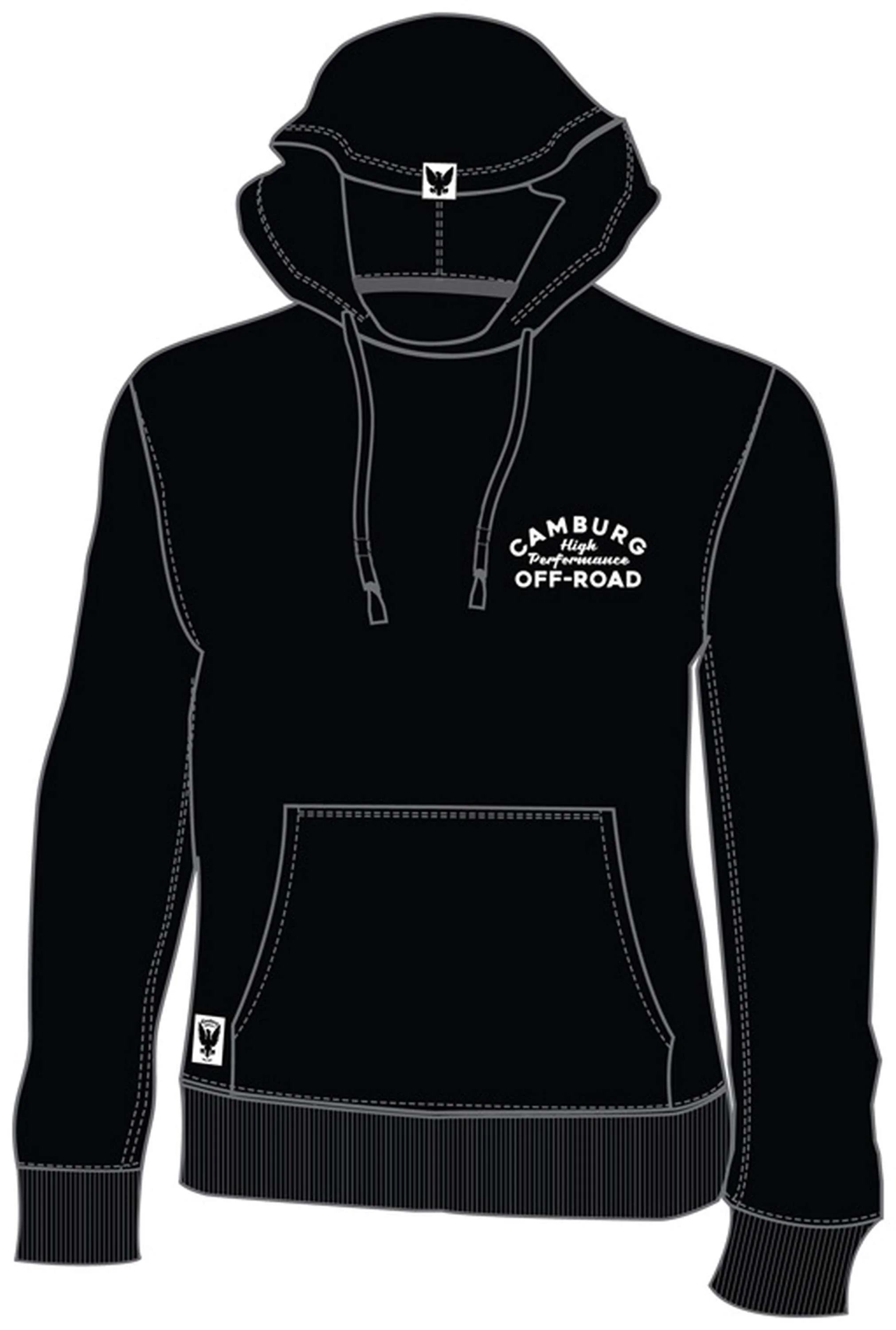 Camburg Speed Shop Hoodie Size 3X-Large - Black - Image 2