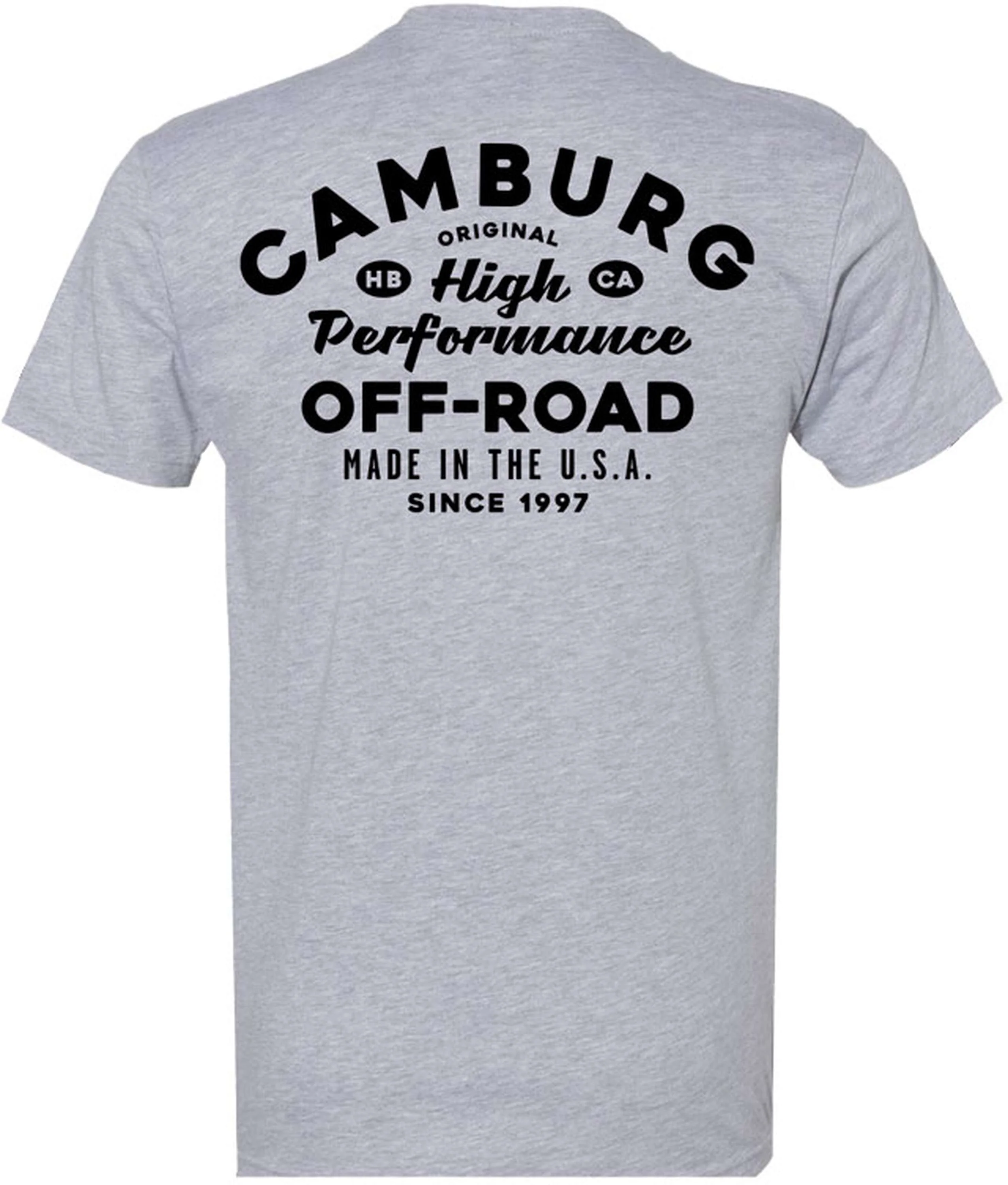 Camburg Speed Shop Pocket Size 3X-Large T-Shirt - grey - Image 2