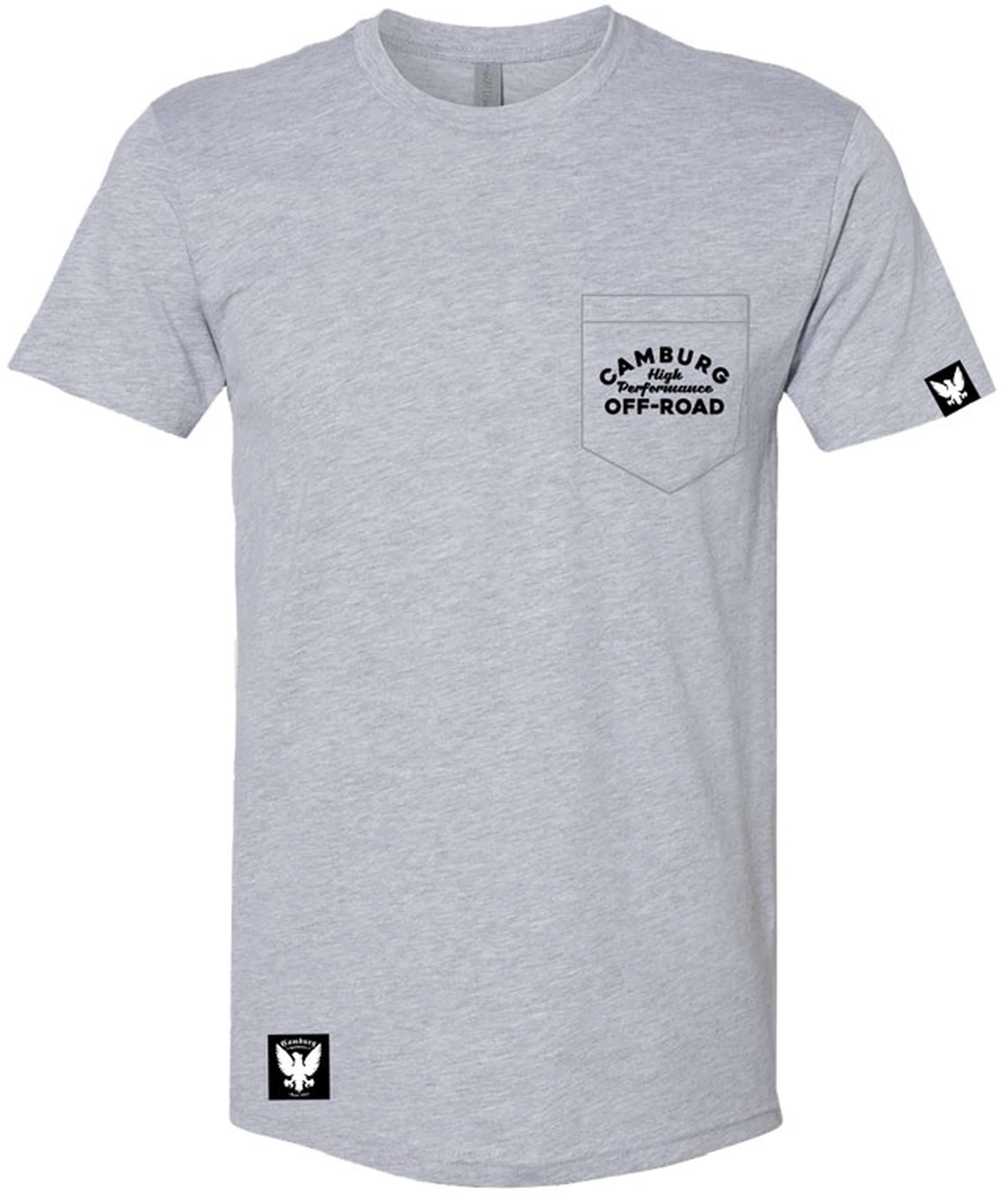Camburg Speed Shop Pocket Size 3X-Large T-Shirt - grey - Image 3