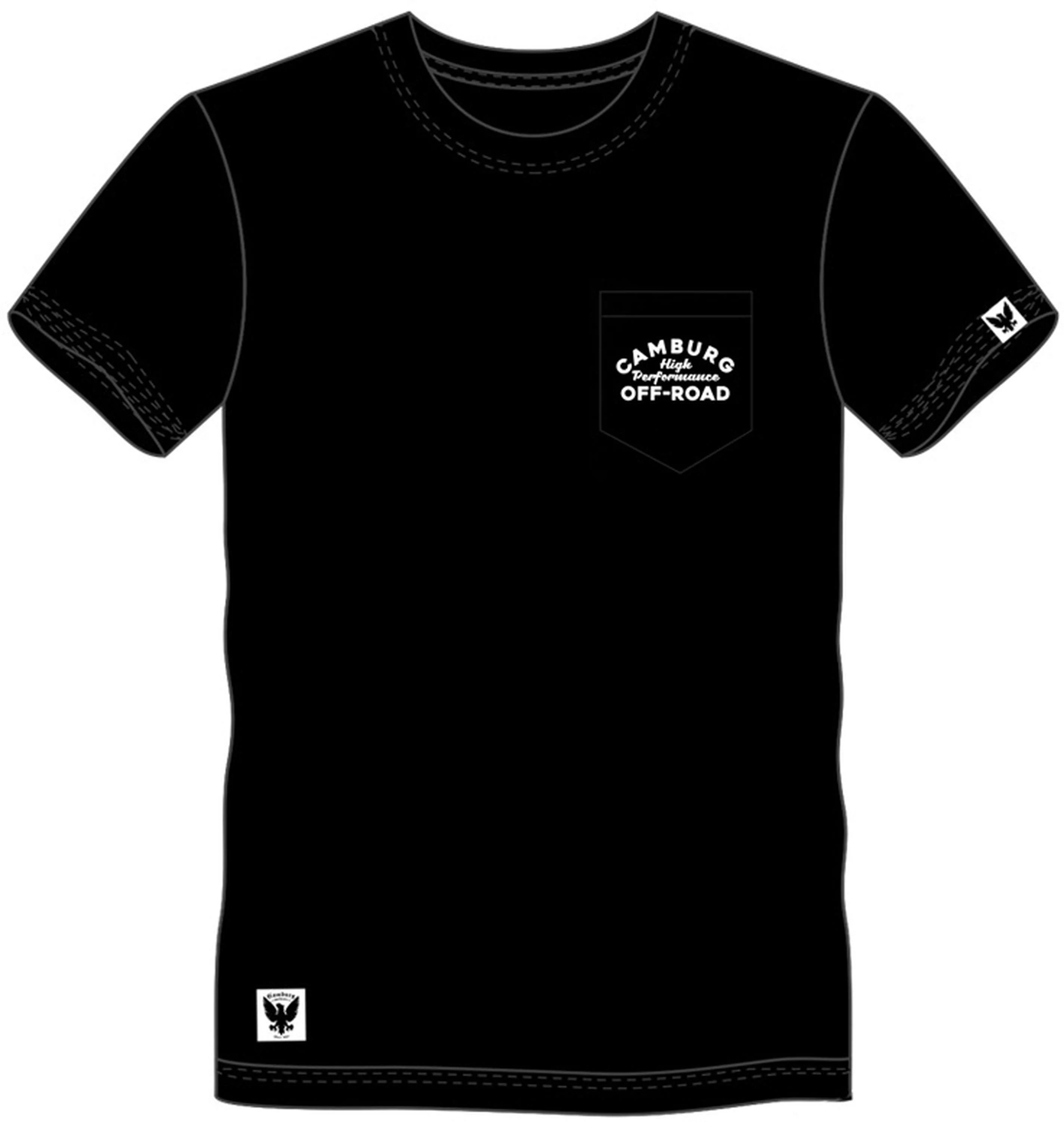 Camburg Speed Shop Pocket Size X-Large T-Shirt - Black - Image 3