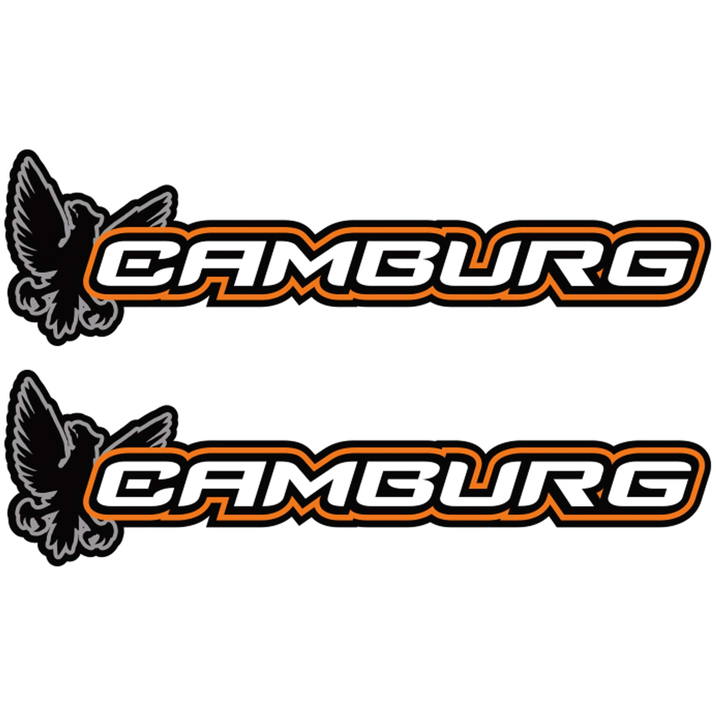 Camburg Sticker 2-Pack - Orange
