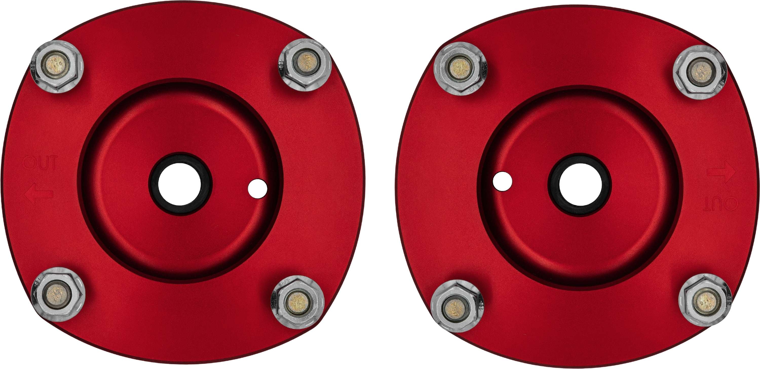 Camburg Toyota 4Runner 03-23 1.50" Front Spring Preload Spacer Kit - Red - Image 8
