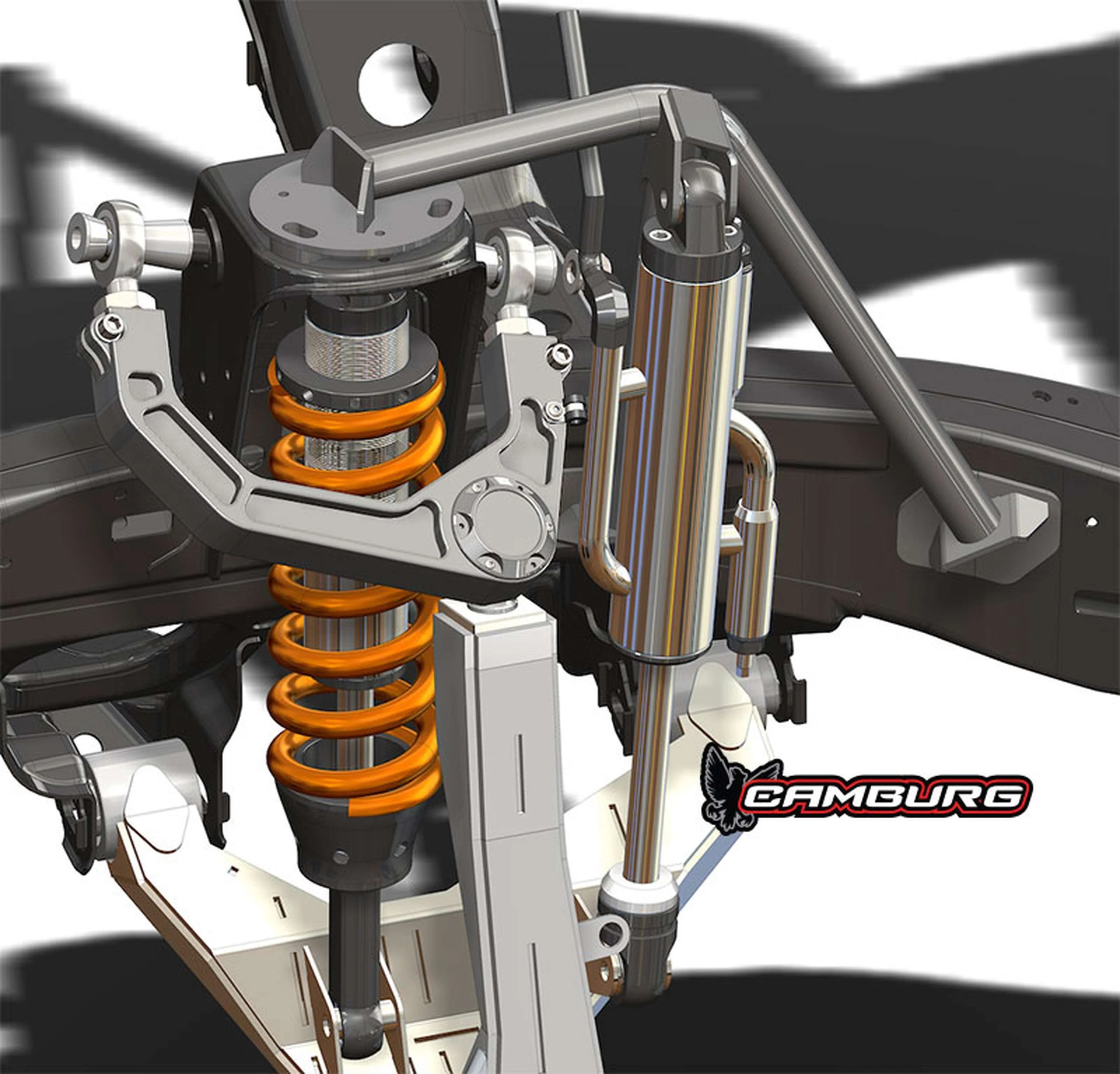 Camburg Toyota Tacoma '05-23 Front 2.50" Bypass Mount Kit - Image 7