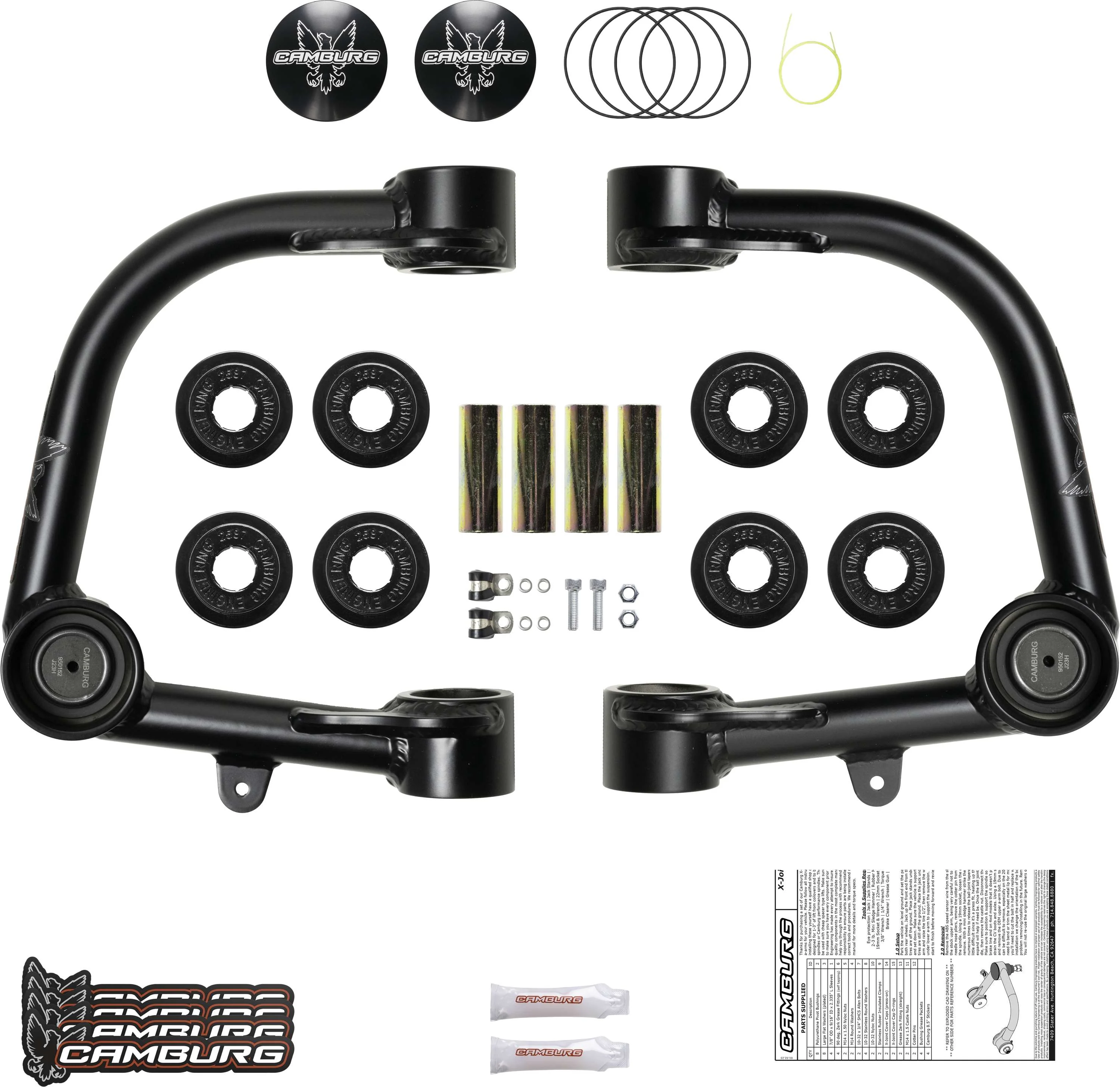 Camburg Toyota Tacoma Pre/4wd '05-23 Performance X-Joint Upper Arms - Image 8