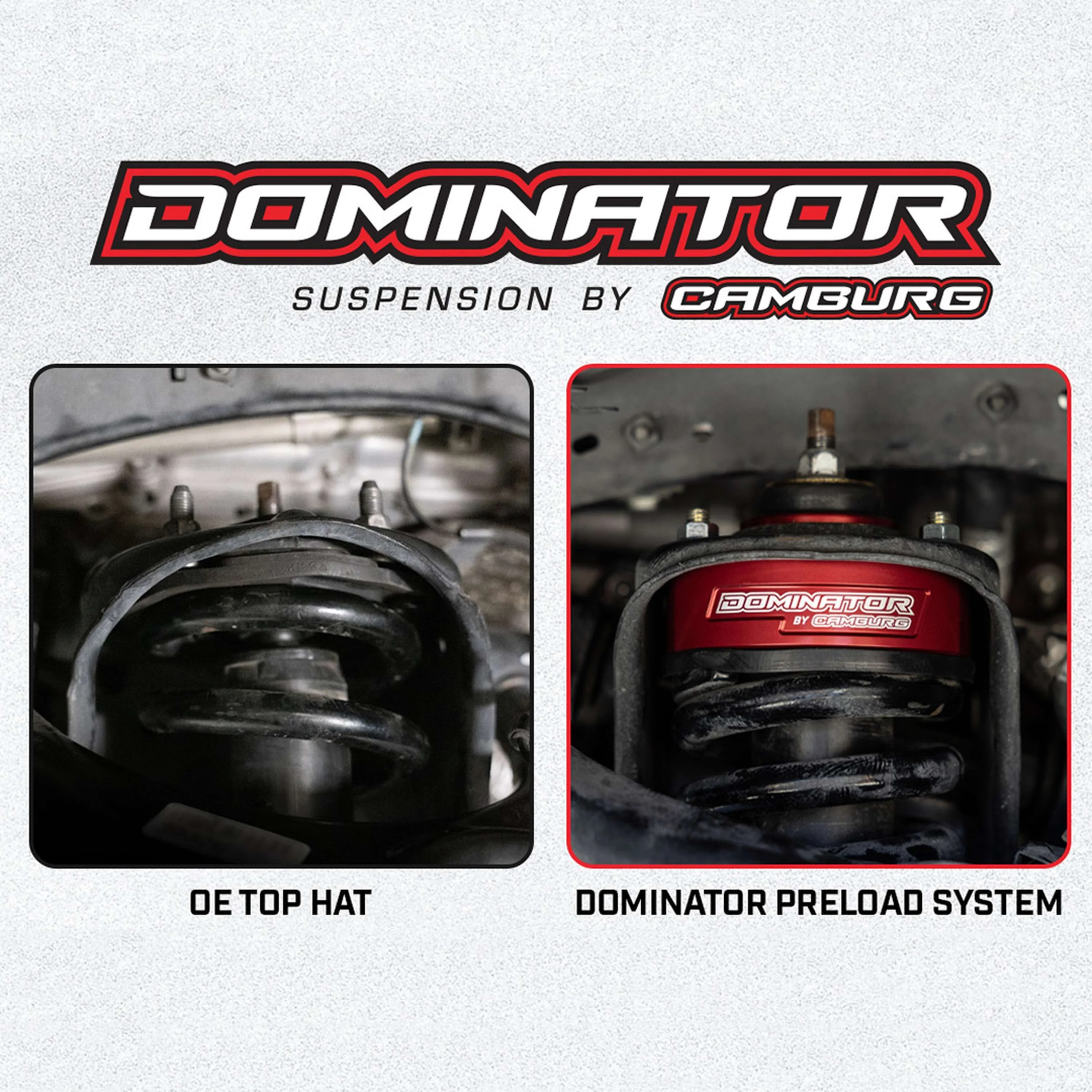 Camburg Toyota Tundra 07-21 2.00" Front Spring Preload Spacer Kit - Red - Image 10
