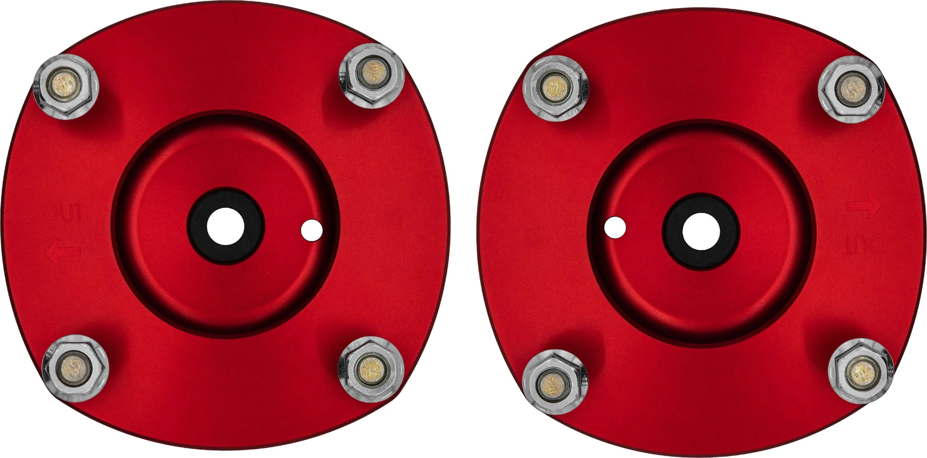 Camburg Toyota Tundra 07-21 2.00" Front Spring Preload Spacer Kit - Red - Image 8