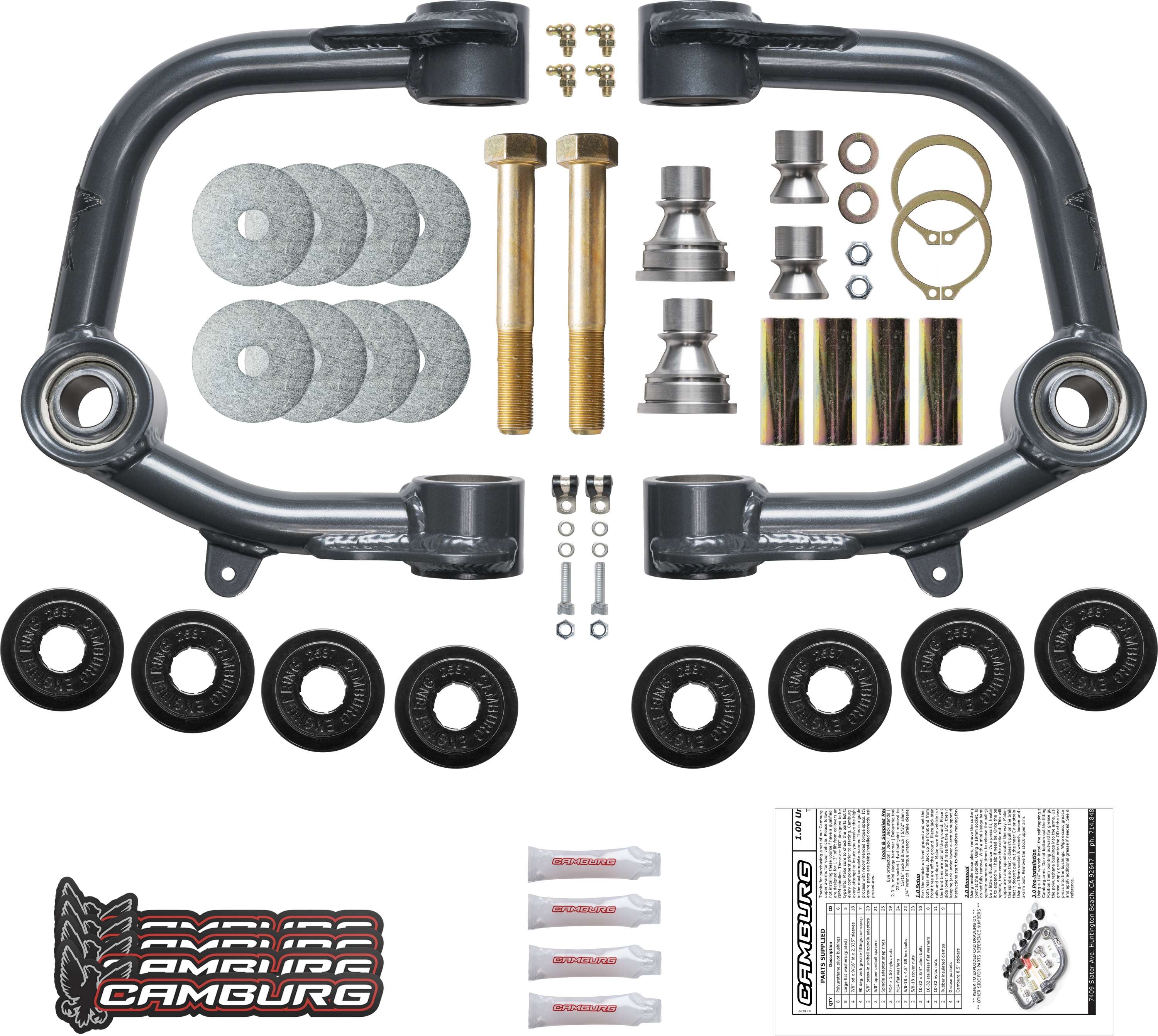 Camburg Toyota Tundra 2wd/4wd '00-06 1.00" Performance Uniball Upper Arms - Image 6