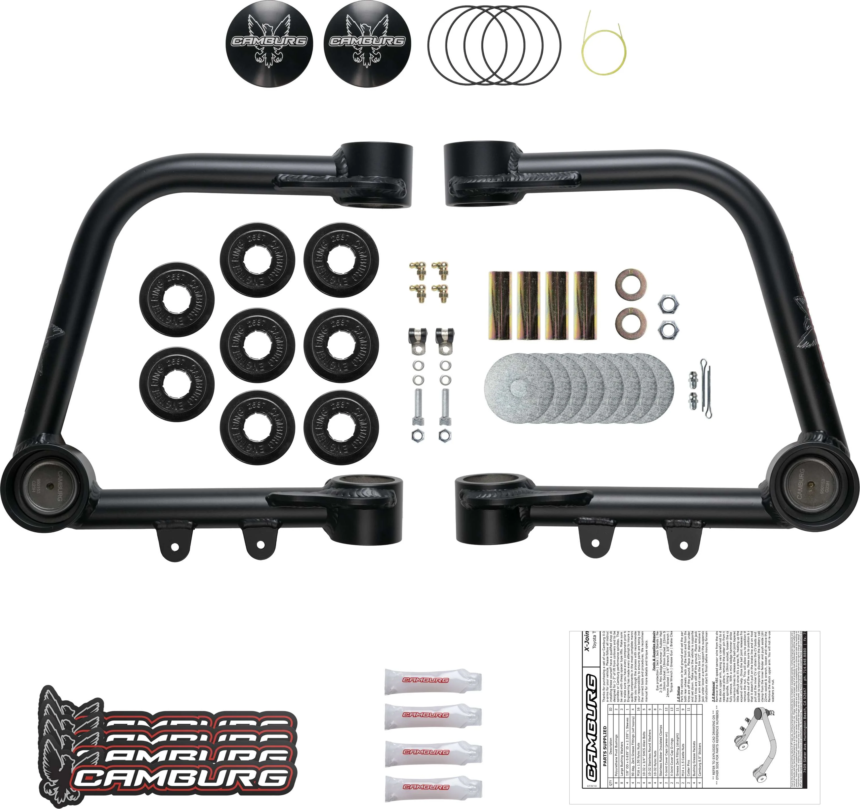Camburg Toyota Tundra 2wd/4wd '07-21 Performance X-Joint Upper Arms - Image 7
