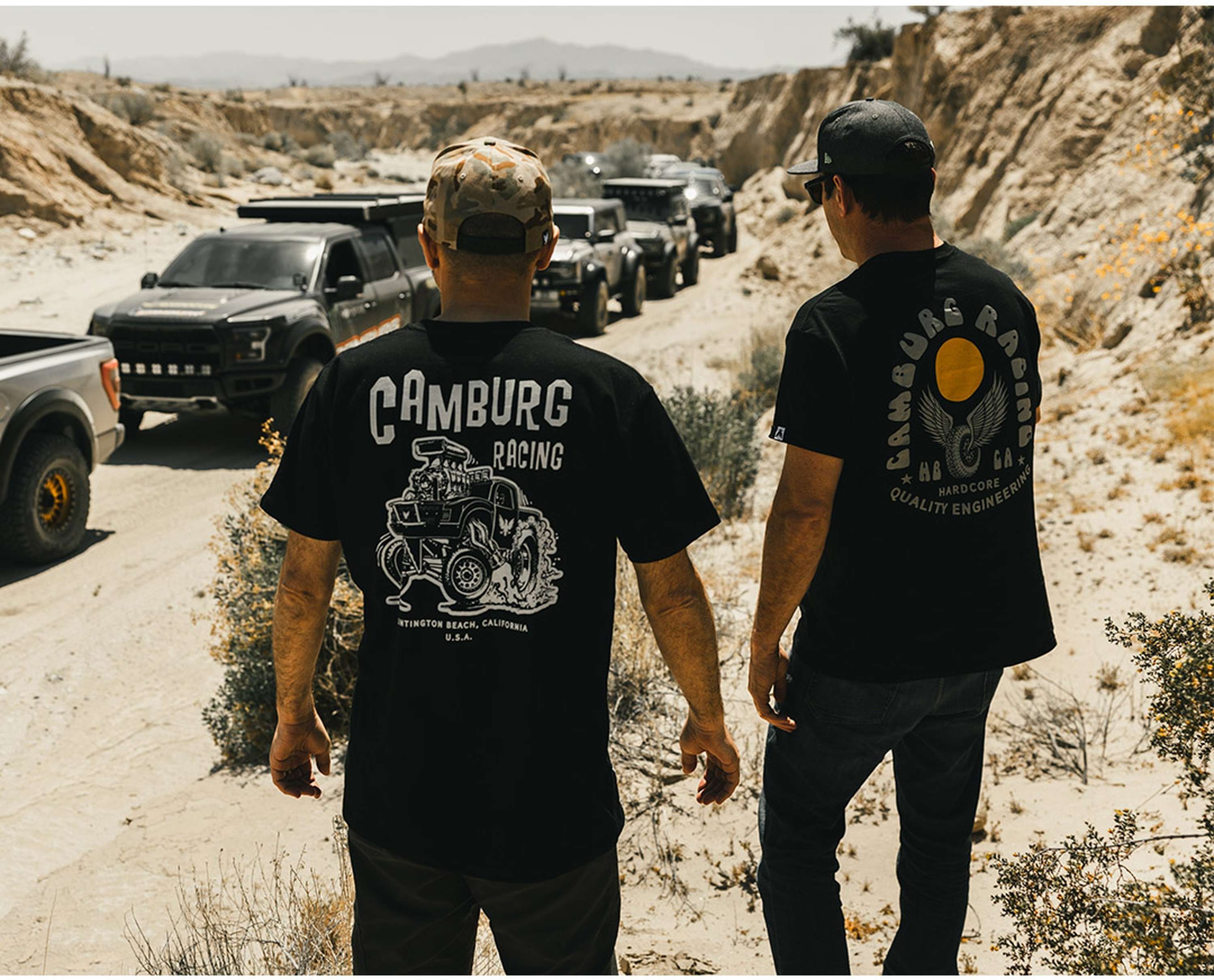 Camburg Winged Wheel Size Large Pocket T-shirt - Black - Image 3