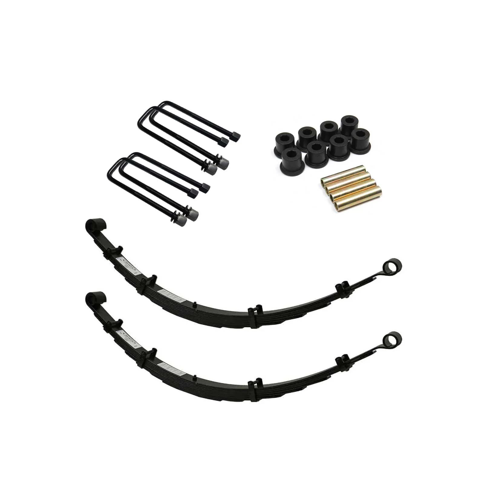Deaver 2.5" Lift Springs + U-Bolts + Bushing Kit for 1983-2011 Ford Ranger 4WD RWD W/ Rebound Race Springs