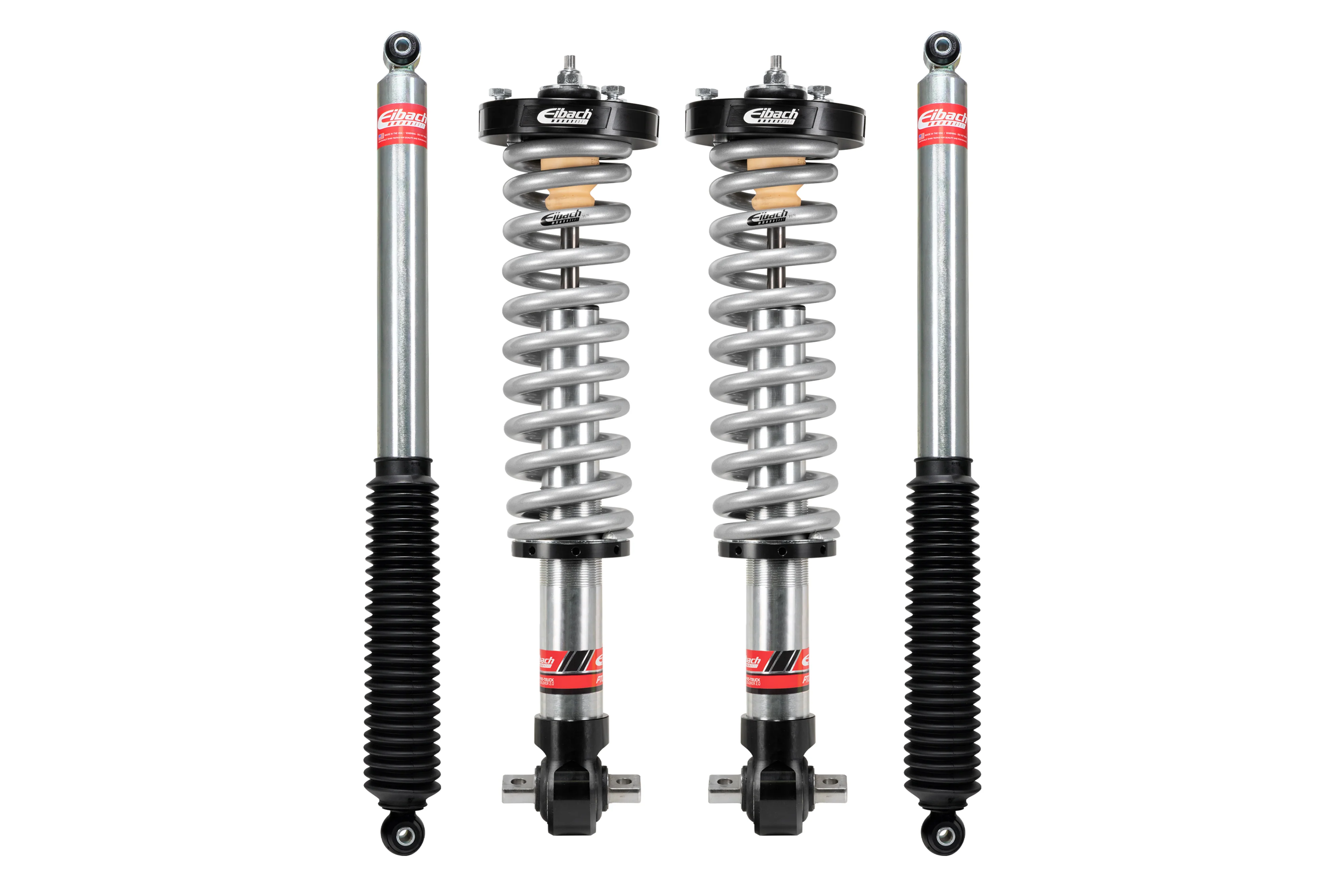 Eibach Pro-Truck Coilover Stage 2 + Rear Shocks Kit for 2021-2025 Ford F150 RWD w/0-3.2" lift Super Crew 2.7L/3.5L V6 EcoBoost