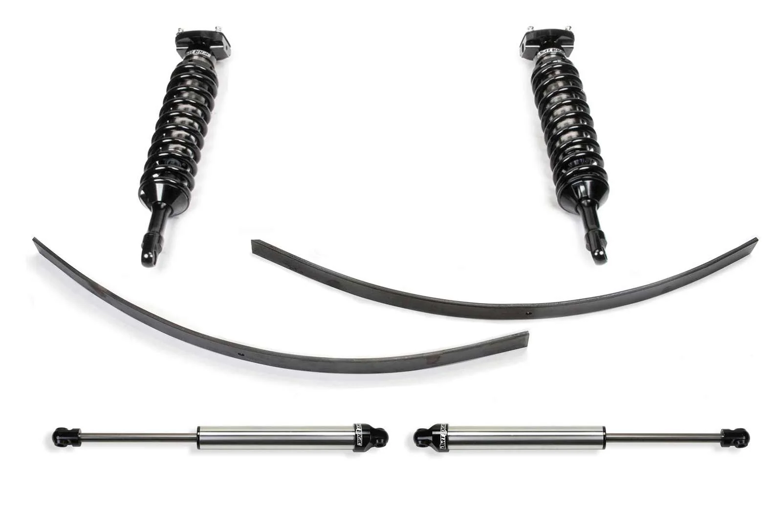 Fabtech 0-3.5" Dirt Logic Coilover System w/Rear 2.25 Shocks Kit for 1995-2004 Toyota Tacoma 4WD RWD w/0-3.5" lift 6-Lug