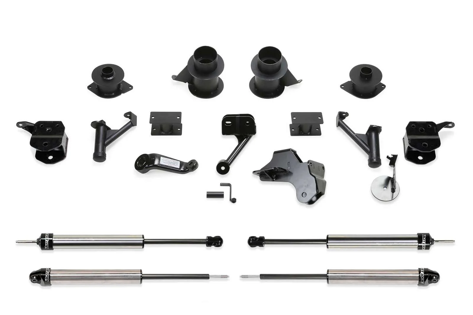 Fabtech 5" Basic Lift Kit w/Coil Spacers & Dirt Logic 2.25 Shocks for 2019-2024 Ram 2500 4WD w/5" lift