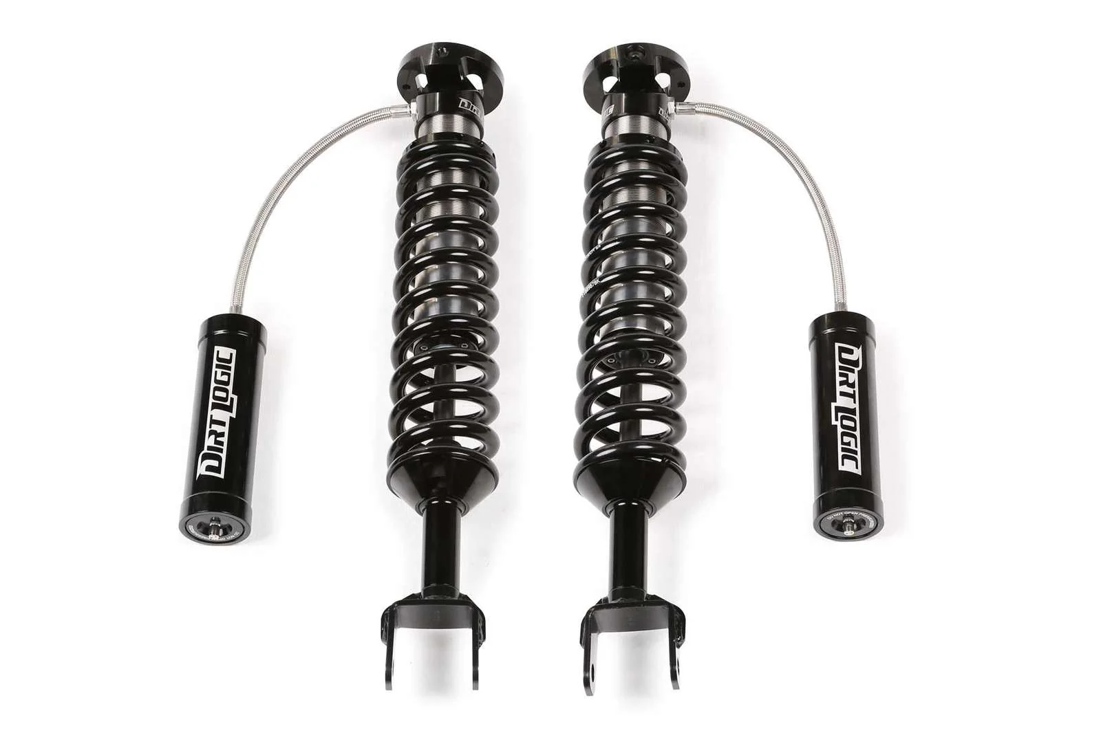 Fabtech Dirt Logic 2.5 Reservoir Coilovers Front Pair for 2009-2018 Ram 1500 4WD w/6" lift