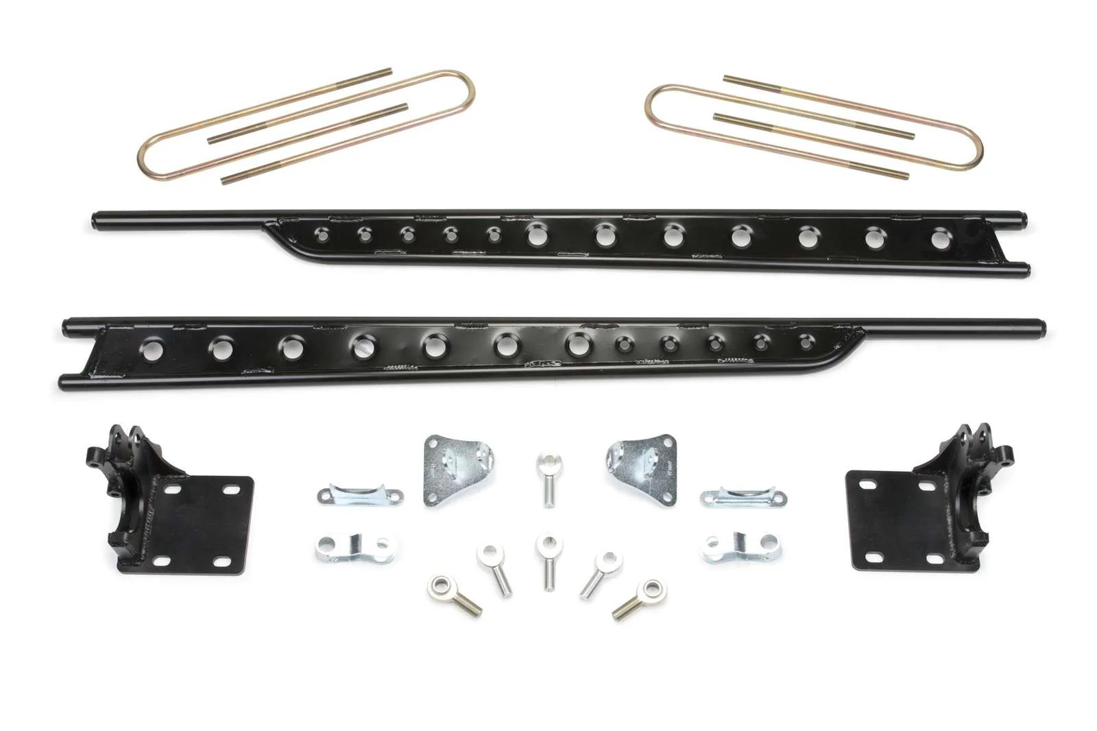 Fabtech Floating Rear Traction Bar System Kit for 2017-2024 Ford F350 Super Duty 4WD
