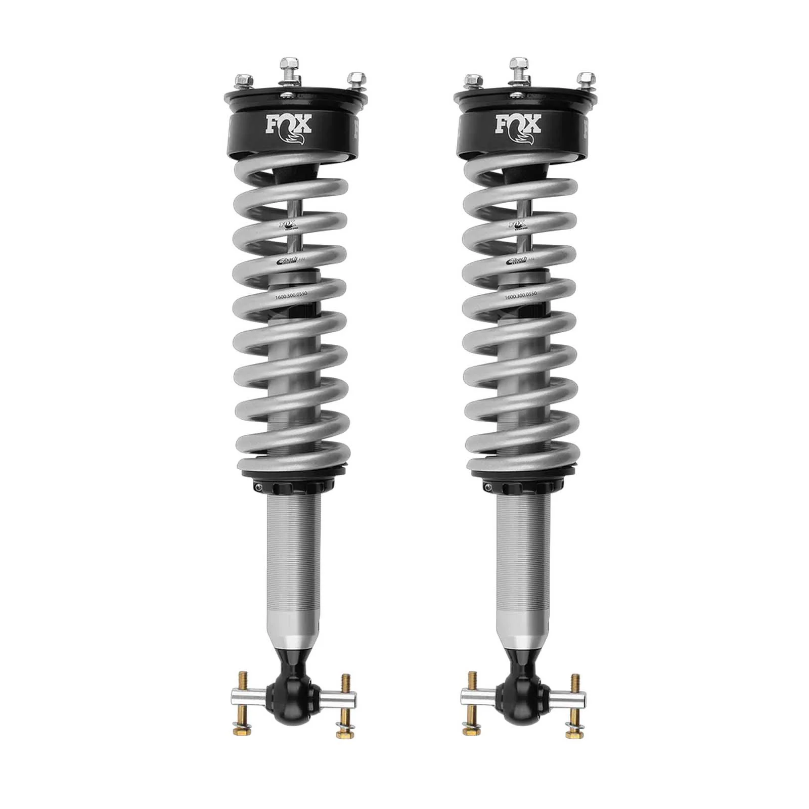 Fox 2.0 Performance Series Coilovers Front Pair for 2019-2024 Chevrolet Silverado 1500 4WD RWD w/2-3.5" lift