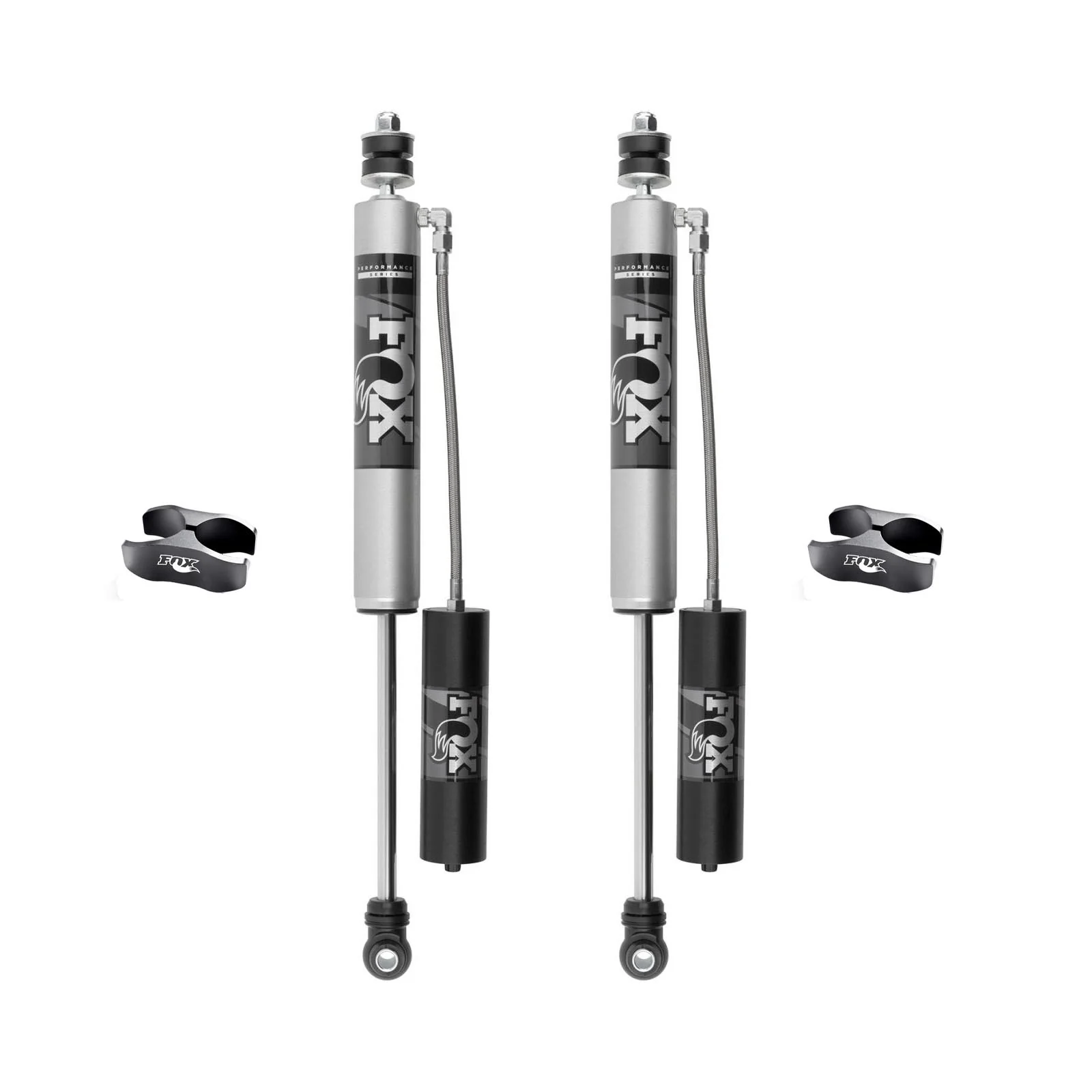 Fox 2.0 Performance Series Shocks w/ Reservoir Front Pair for 2014-2023 Ram 2500 4WD - Image 2